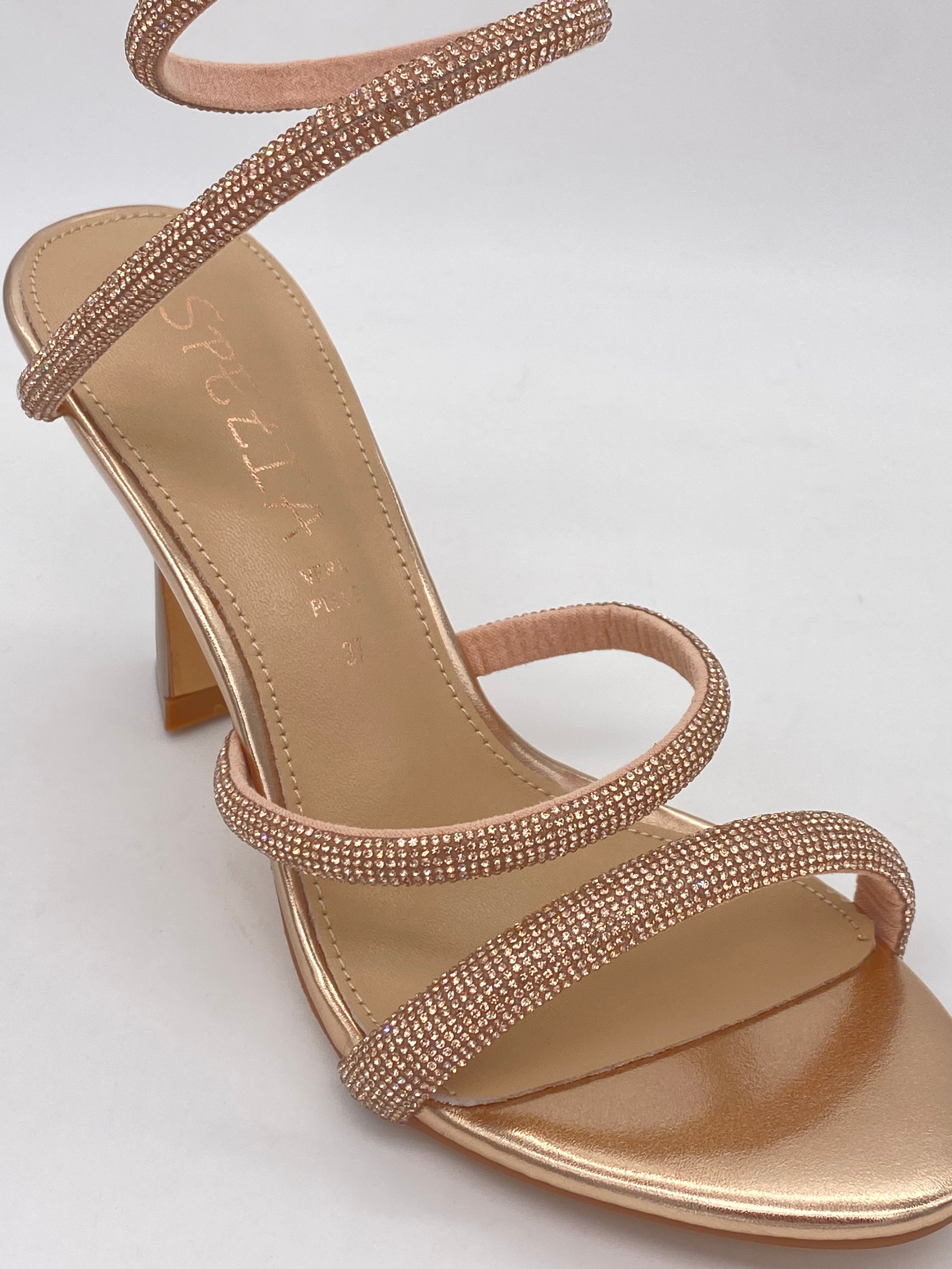 SPEZIAL - Sandalo Strass Cerimonia art.7603 - Donna