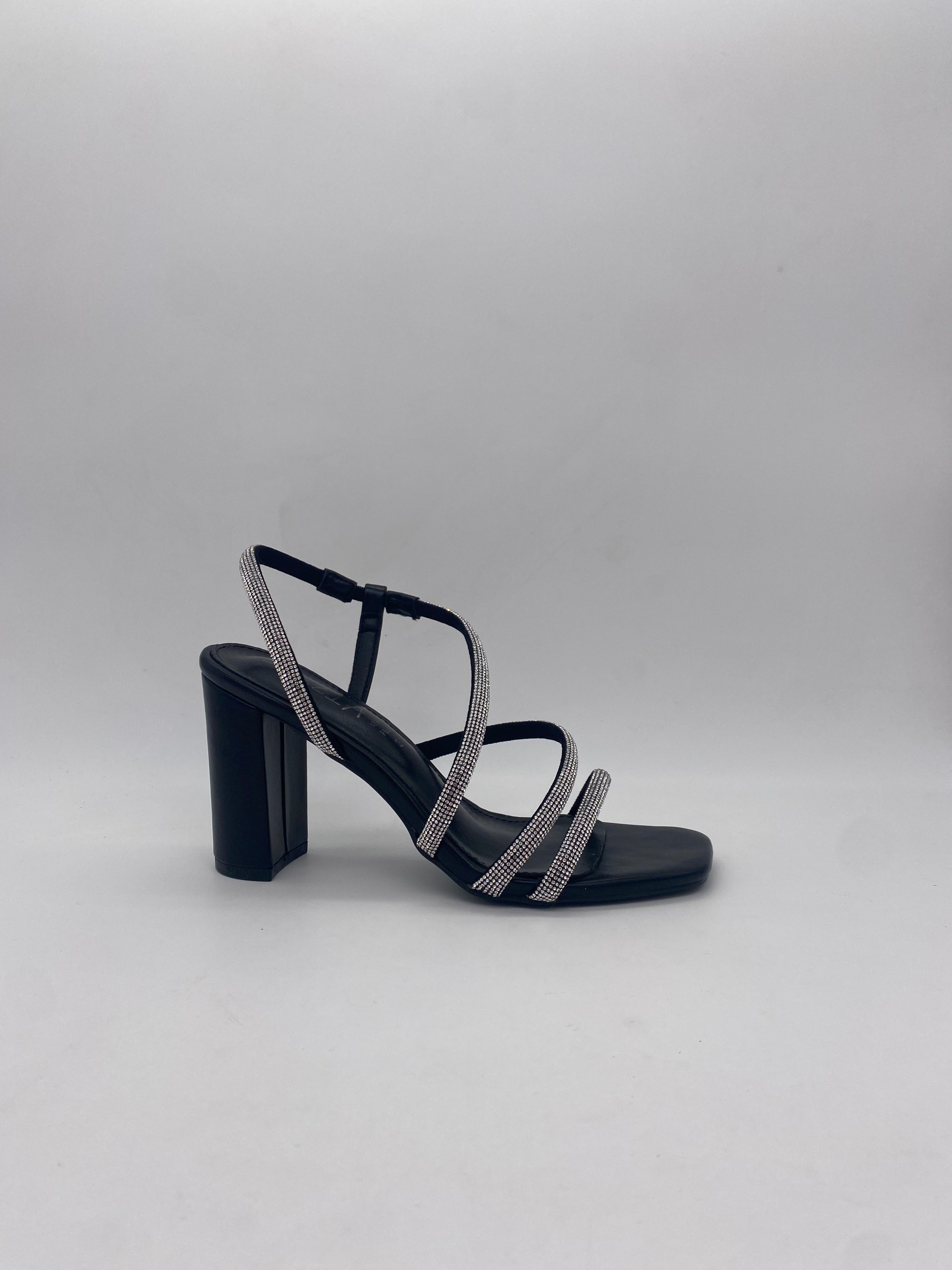 SPEZIAL - Sandalo BIS SOFT Nero/Argento art.7555 - Donna