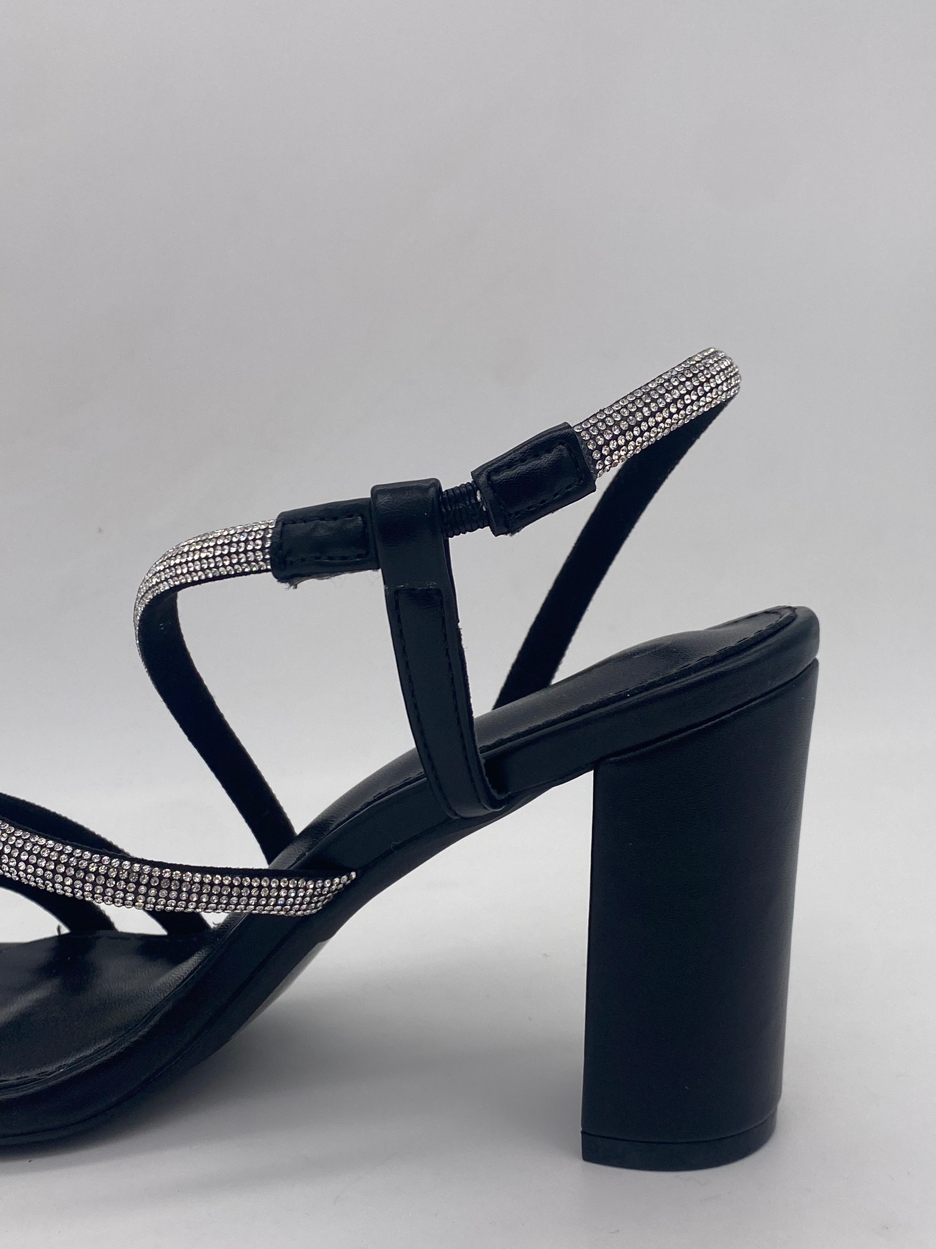 SPEZIAL - Sandalo BIS SOFT Nero/Argento art.7555 - Donna