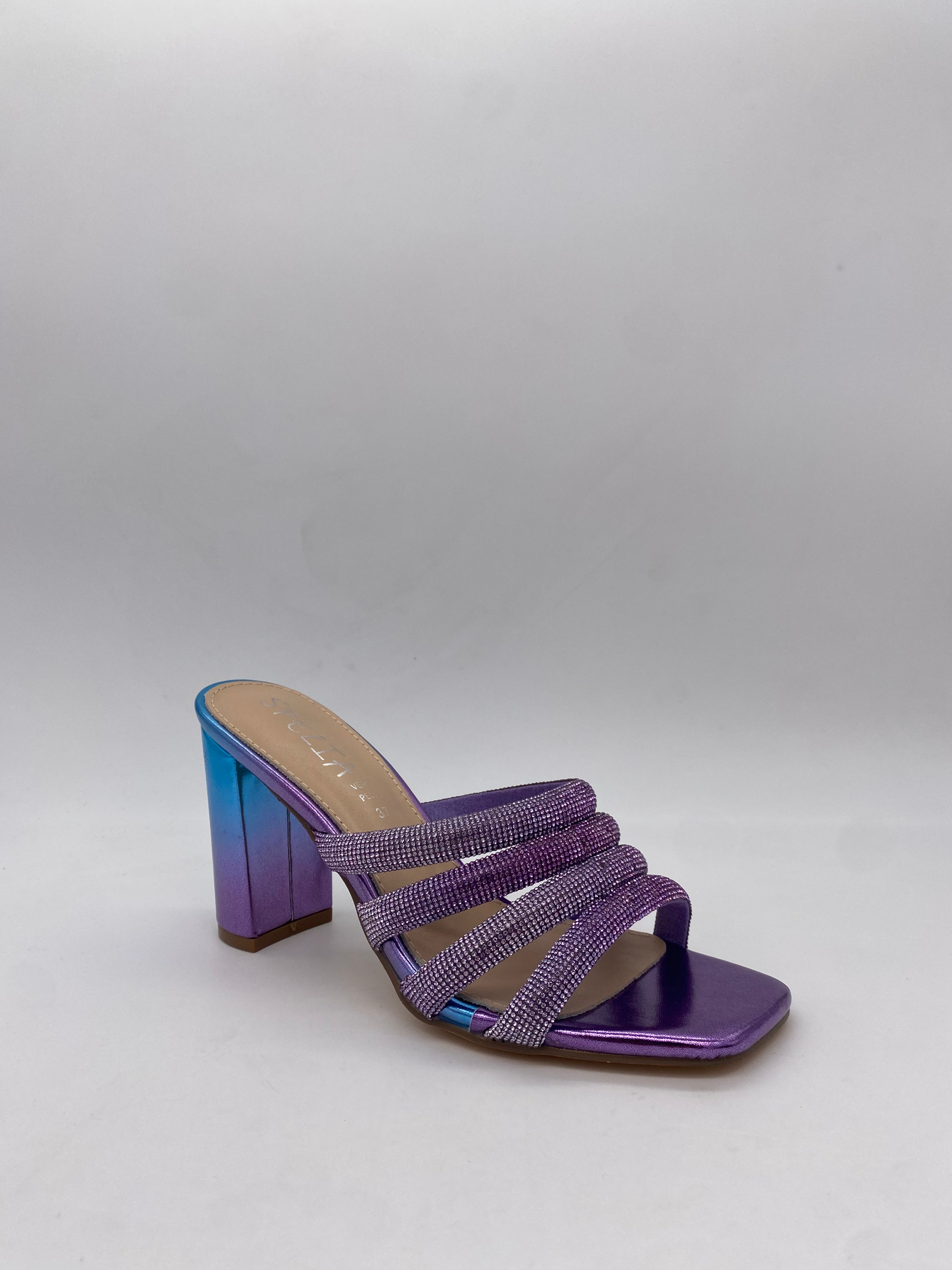 SPEZIAL - Pantofola Laminata/Multicolor/Nero art.7606 - Donna