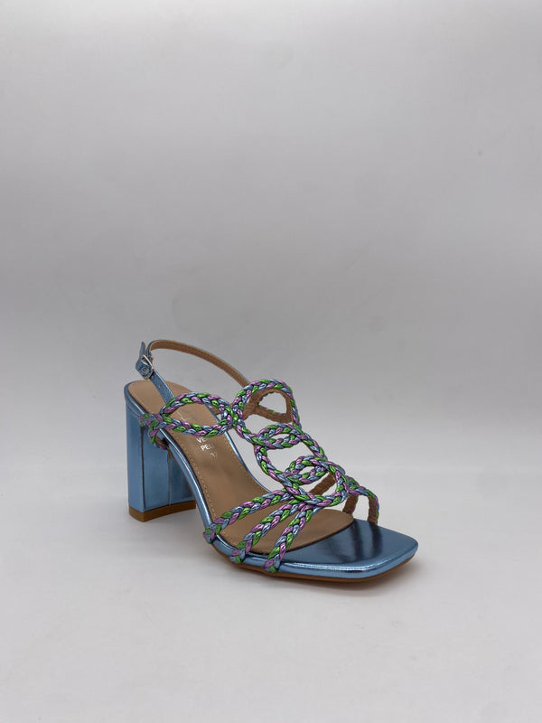 SPEZIAL - Sandalo Laminata/Multicolor/Oro art.7568 BIS - Donna
