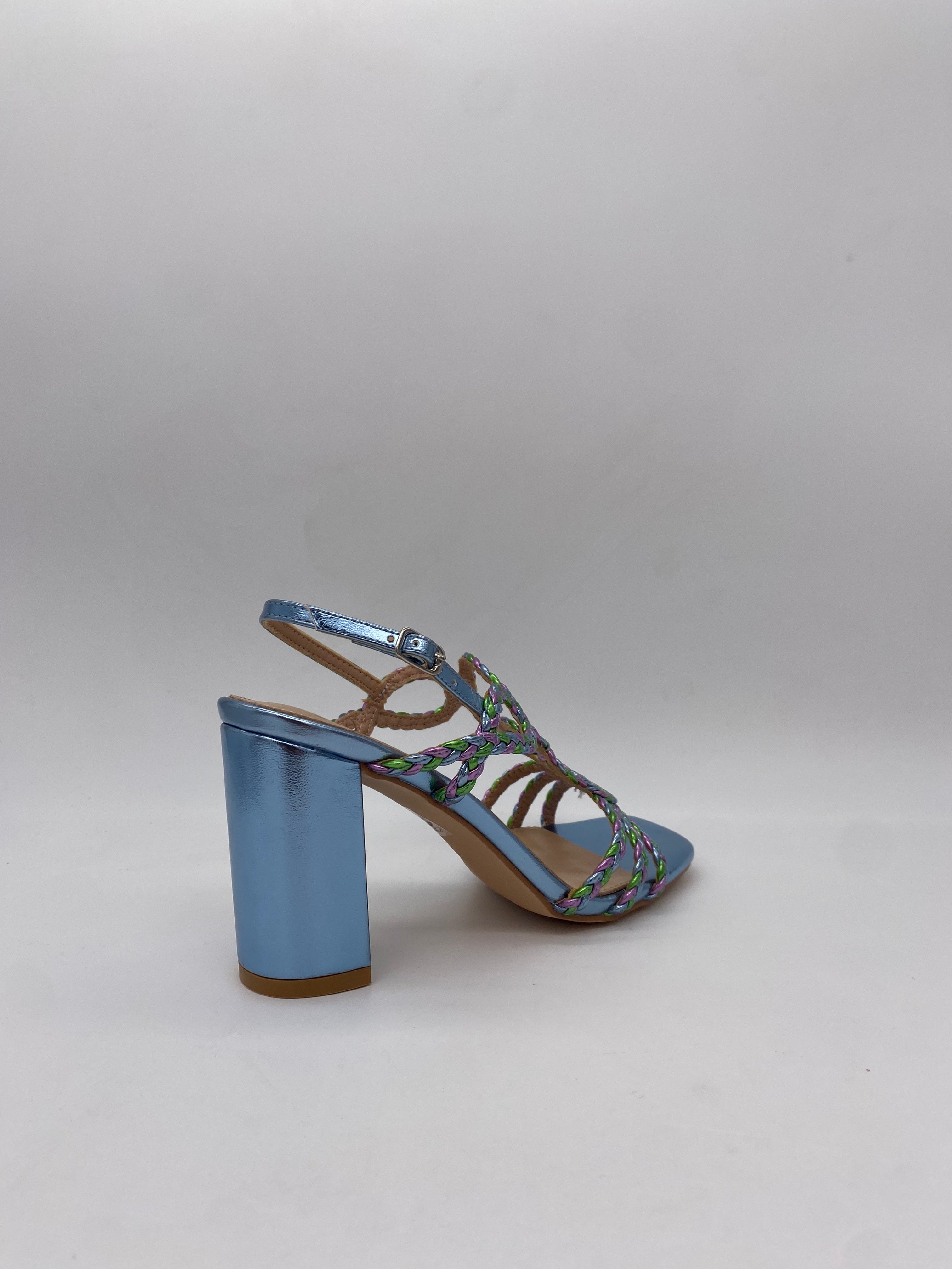 SPEZIAL - Sandalo Laminata/Multicolor/Oro art.7568 BIS - Donna