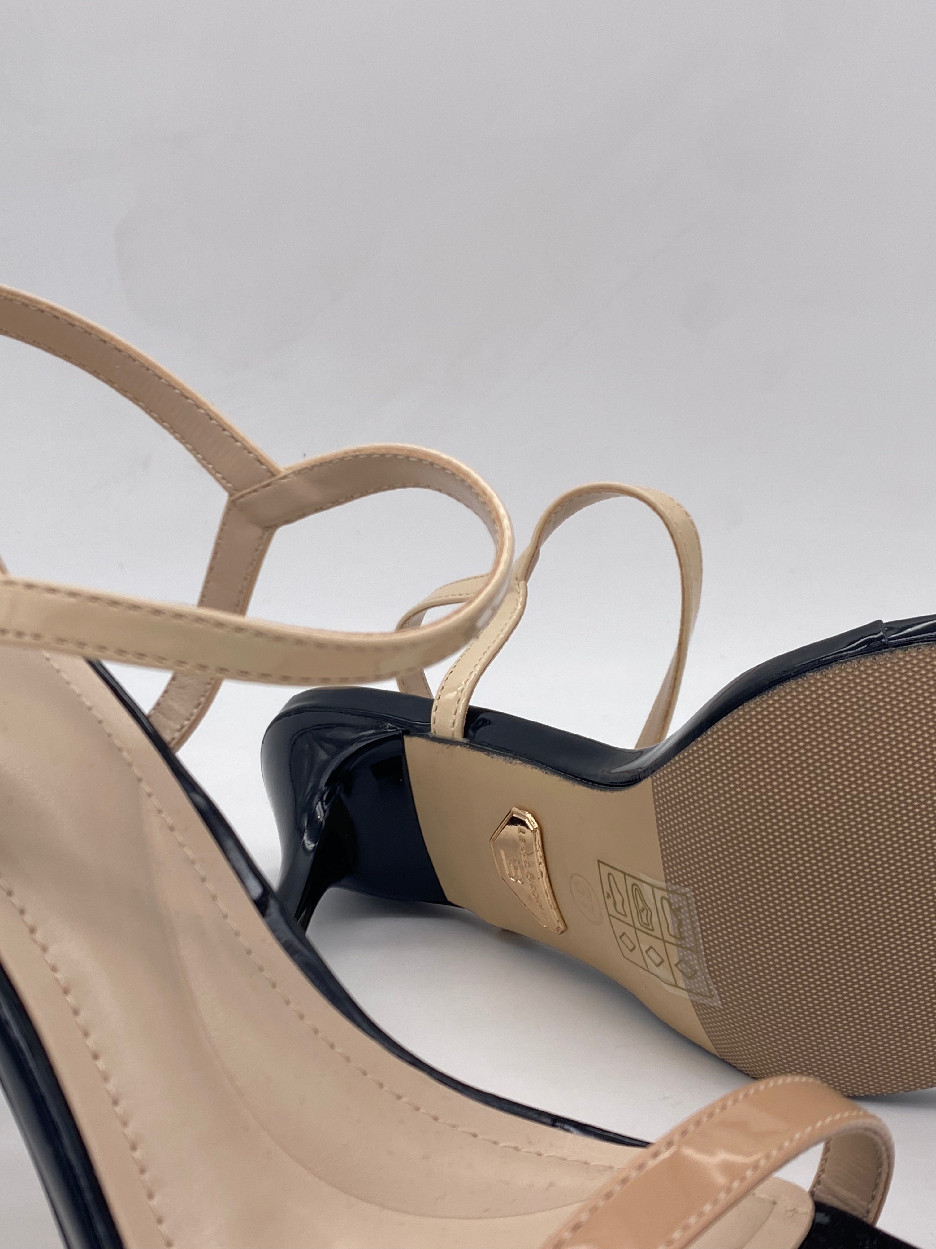 LAURA BIAGIOTTI - Sandali con tacco art.8995 Nero/Beige - Donna