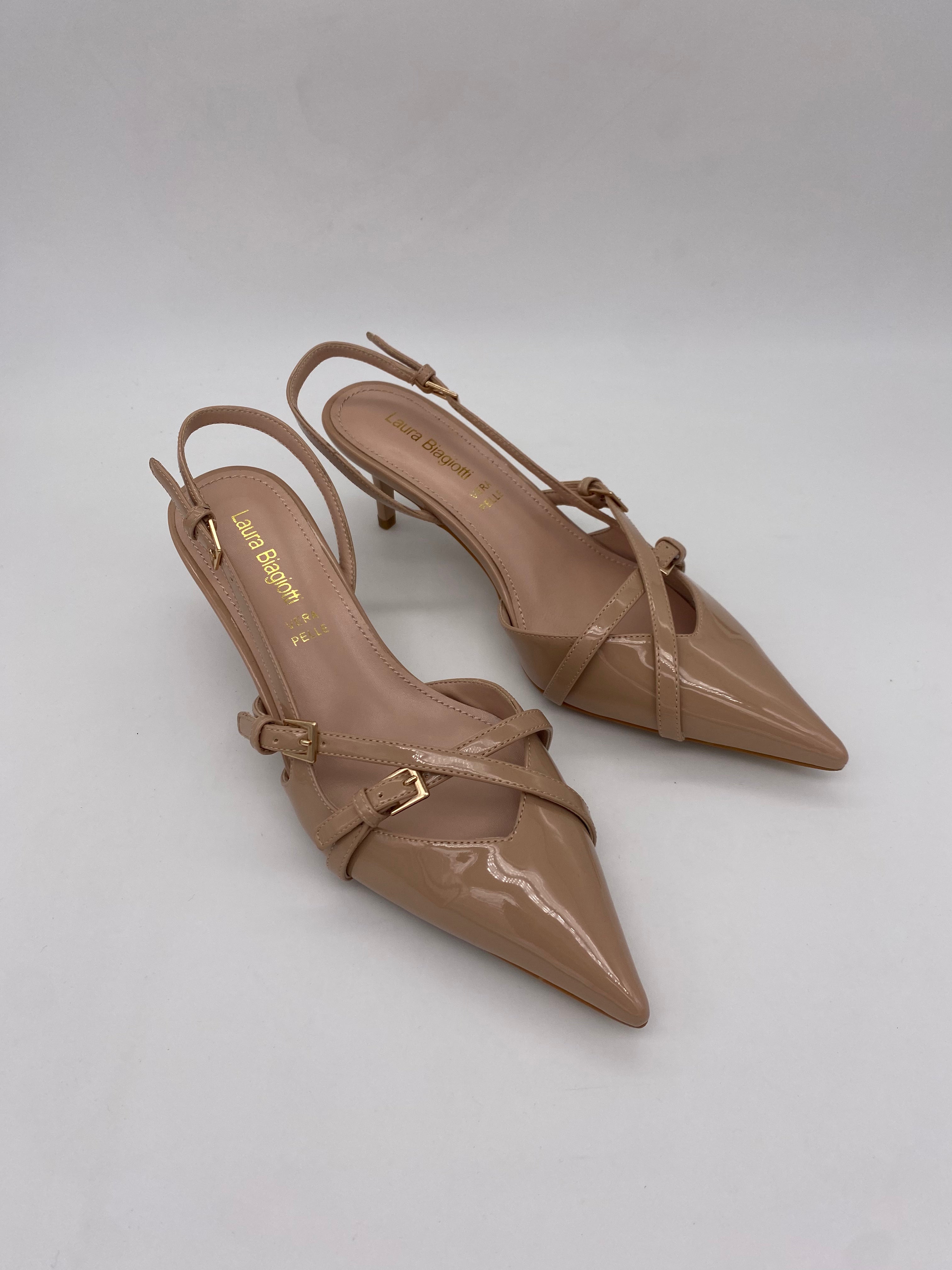 LAURA BIAGIOTTI - Decoltè Basso Beige  art. 8965 - Donna