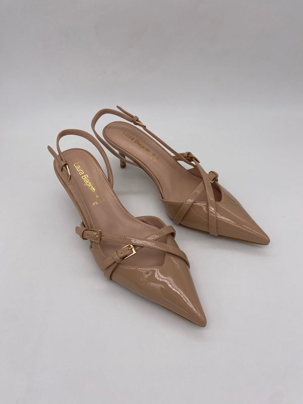 LAURA BIAGIOTTI - Decoltè Basso Beige  art. 8965 - Donna
