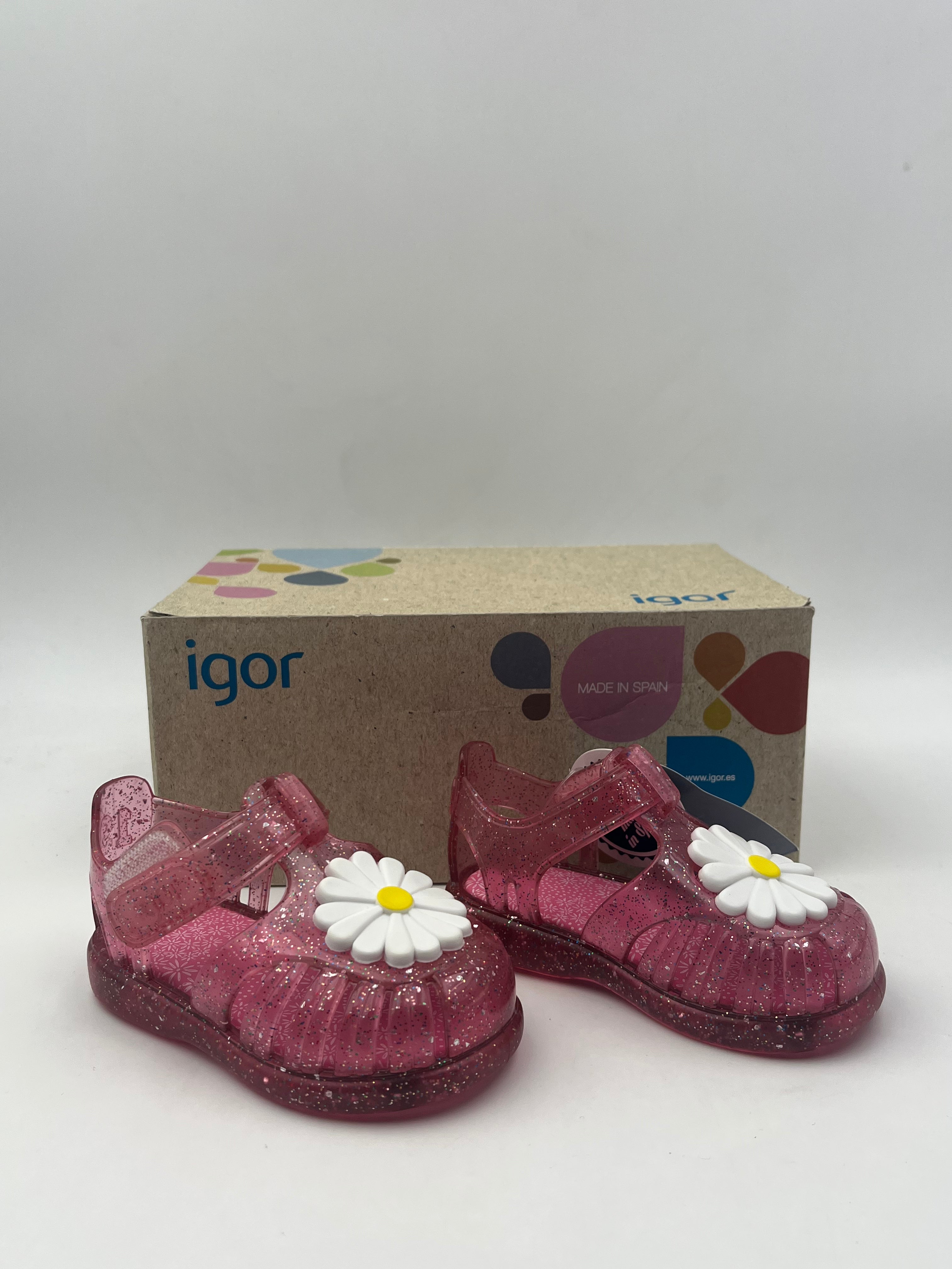 IGOR - Sandali Tobby Gloss Flor/Glitter