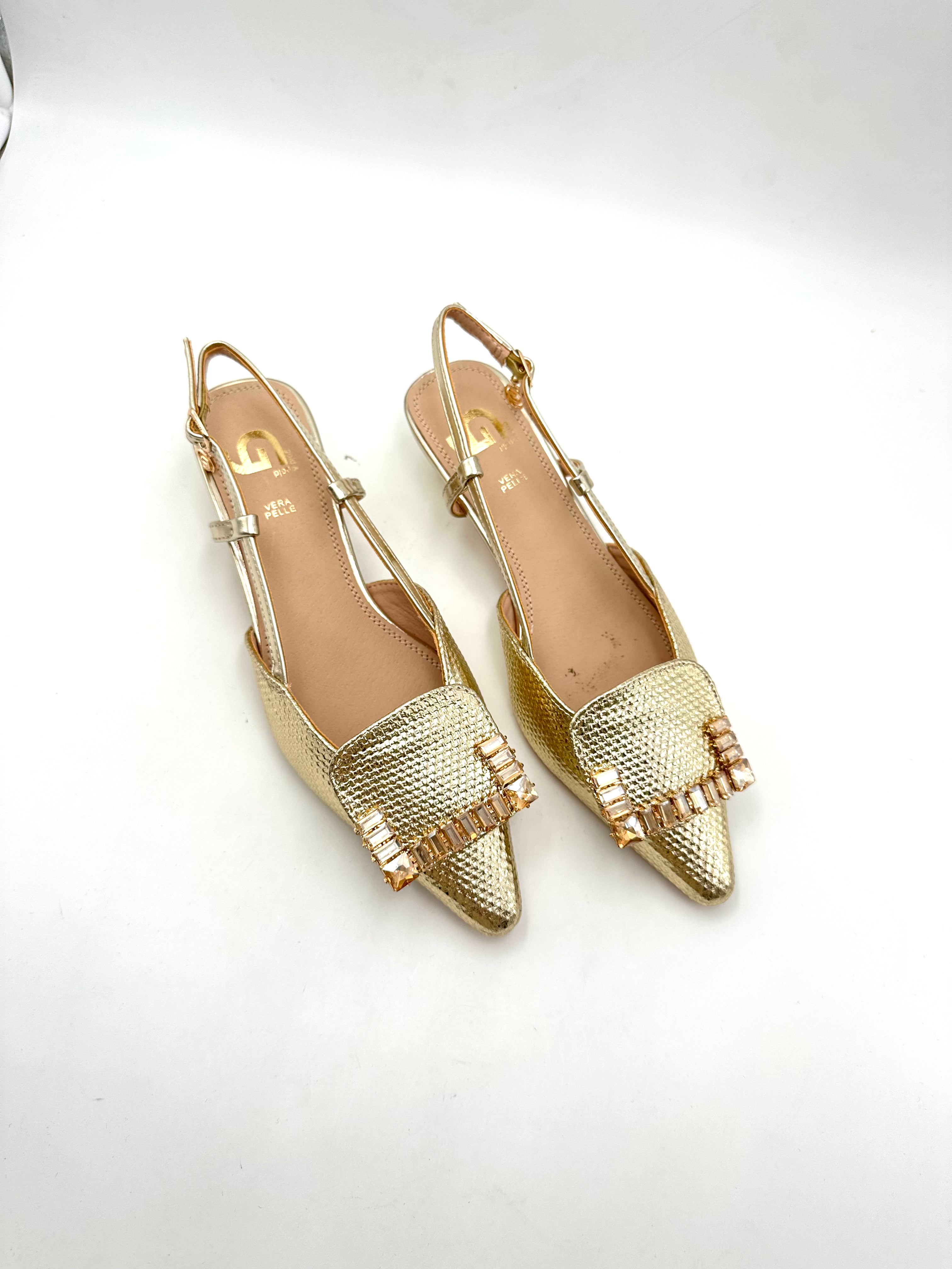 Gold&Gold - Decoltè basso con Tacco - Donna