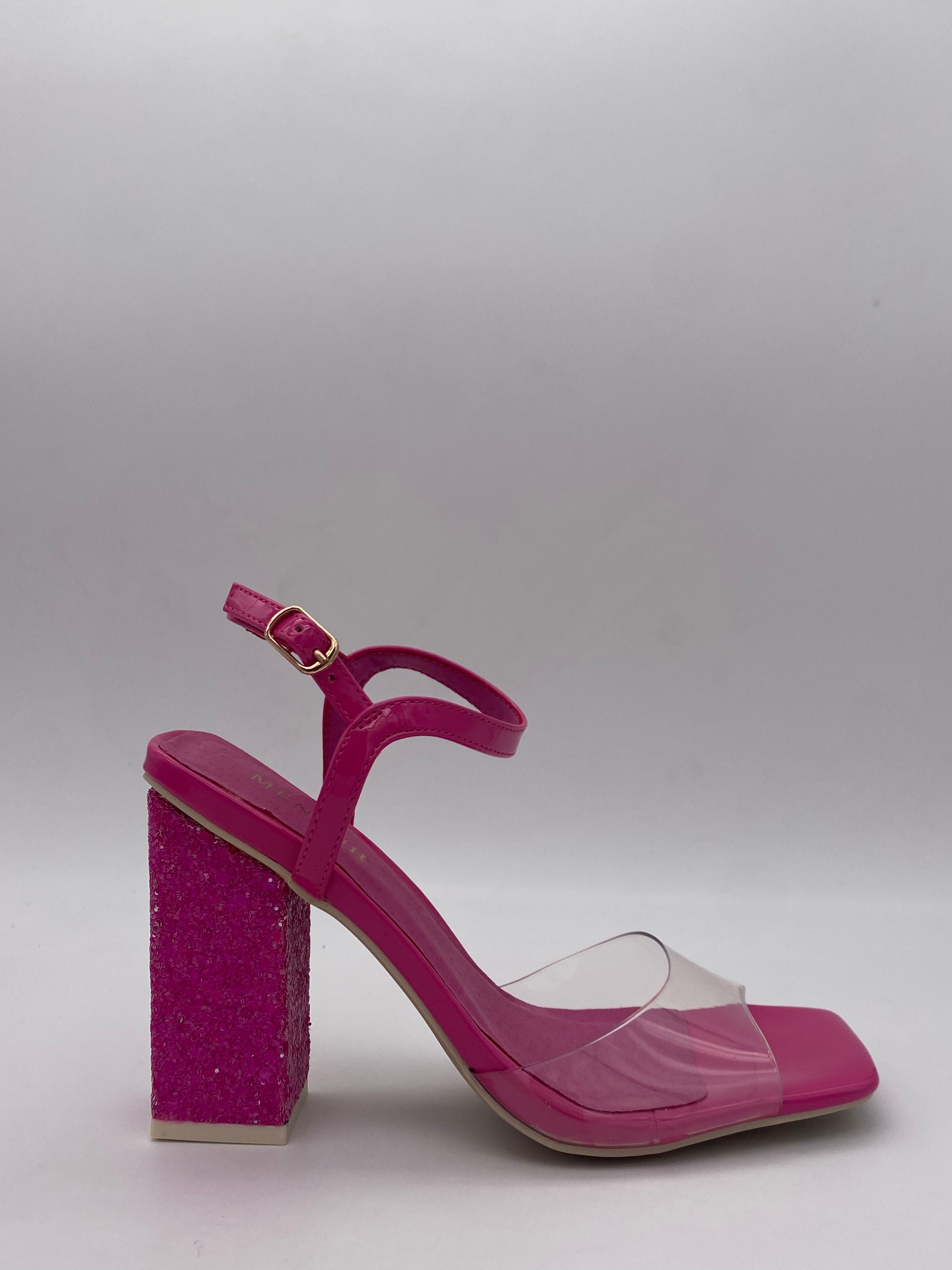 MENBUR - Sandalo con tacco Fucsia  - Donna