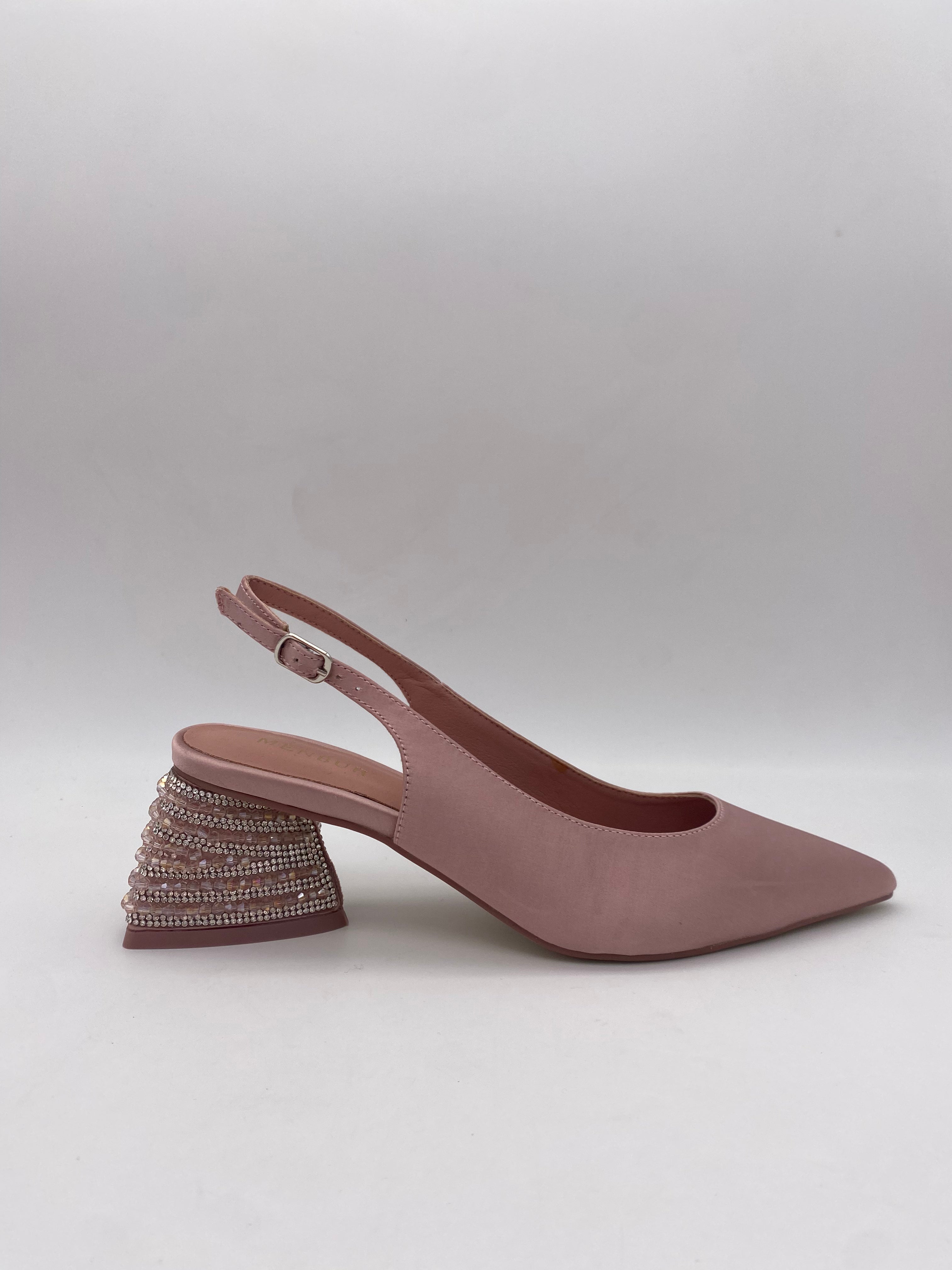 MENBUR - Decolltè di Raso Glitter - Donna