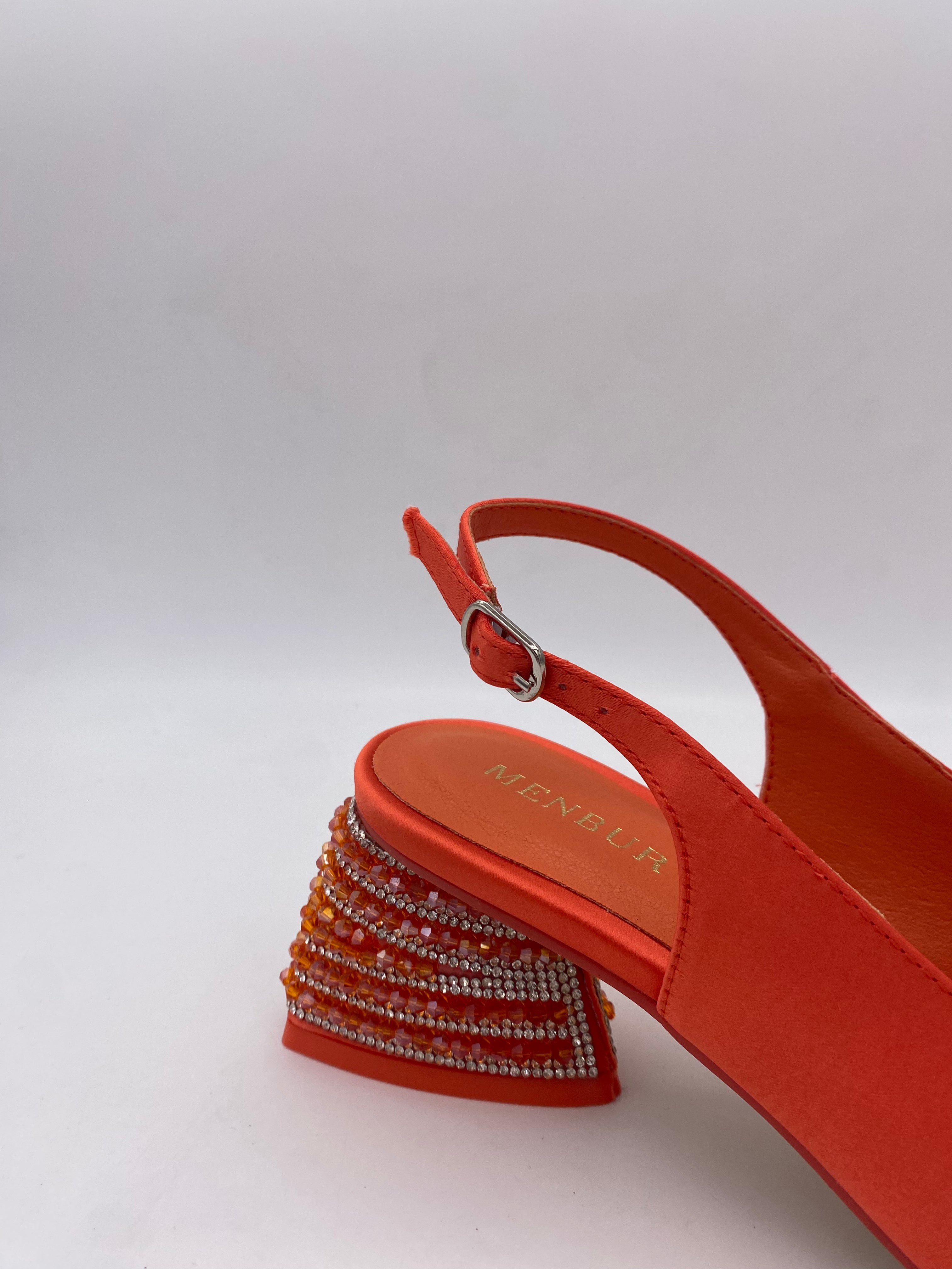 MENBUR - Decolltè di Raso Glitter - Donna