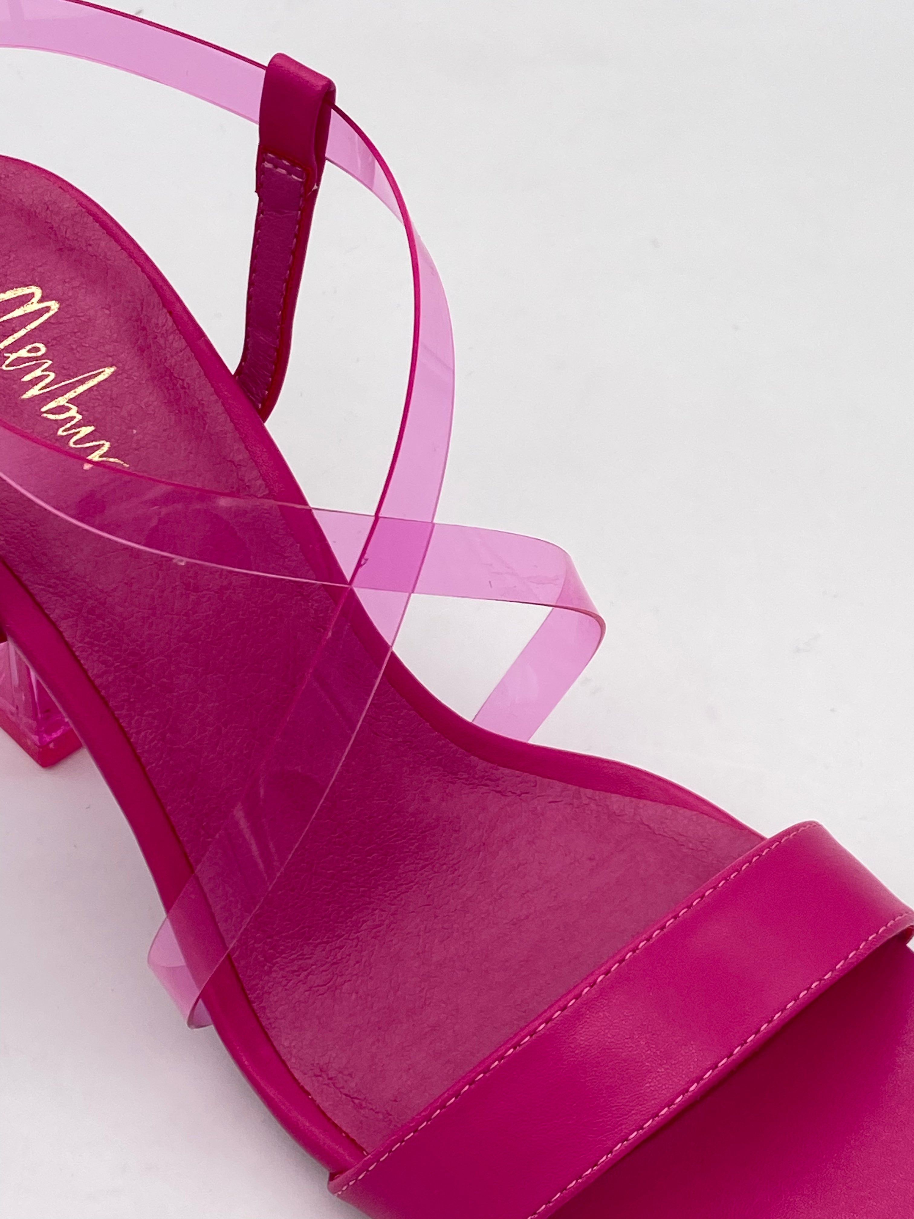 MENBUR - Sandalo Fucsia Fluo - Donna