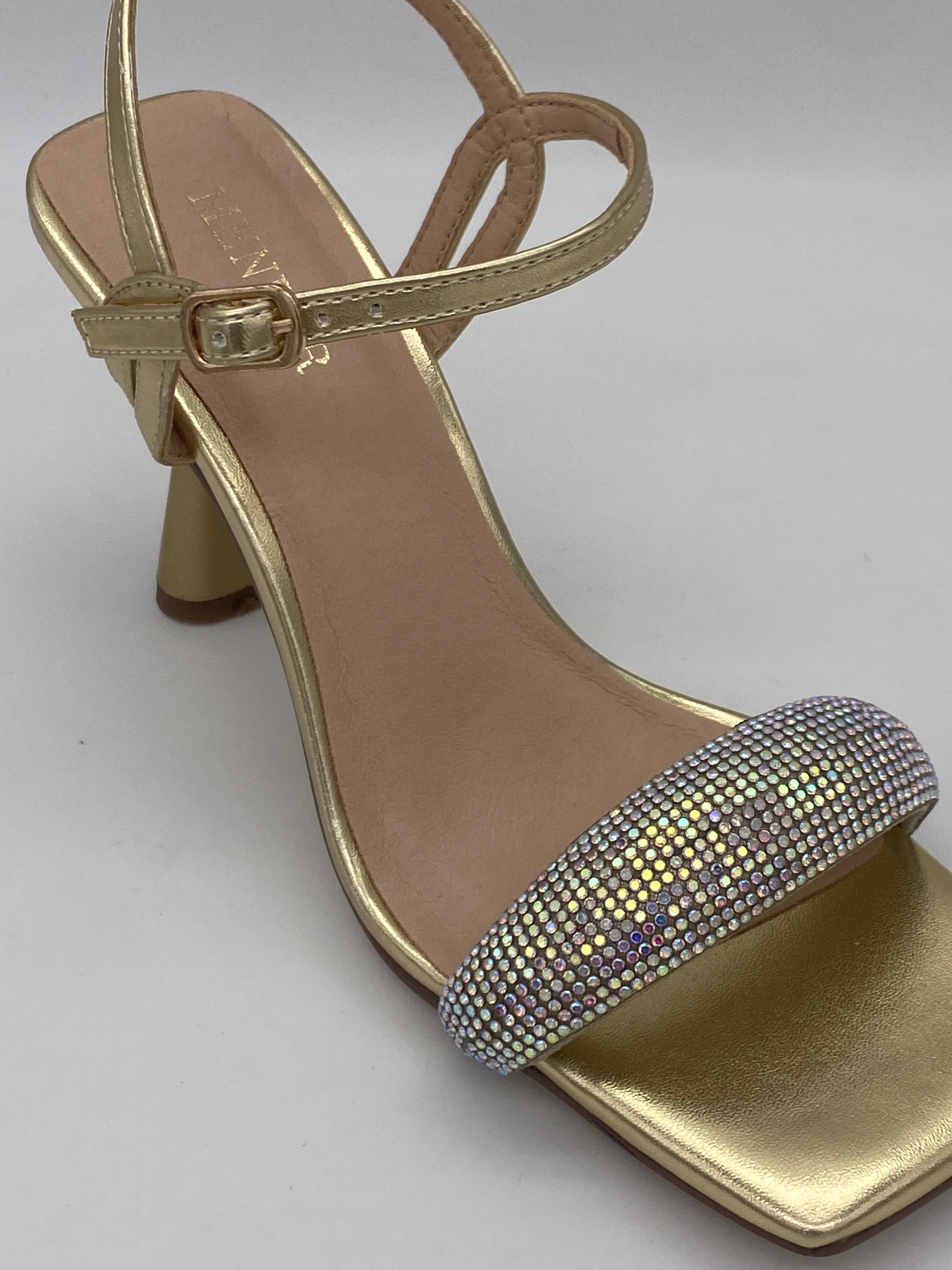 MENBUR - Sandalo Gioiello Oro/Argento - Donna