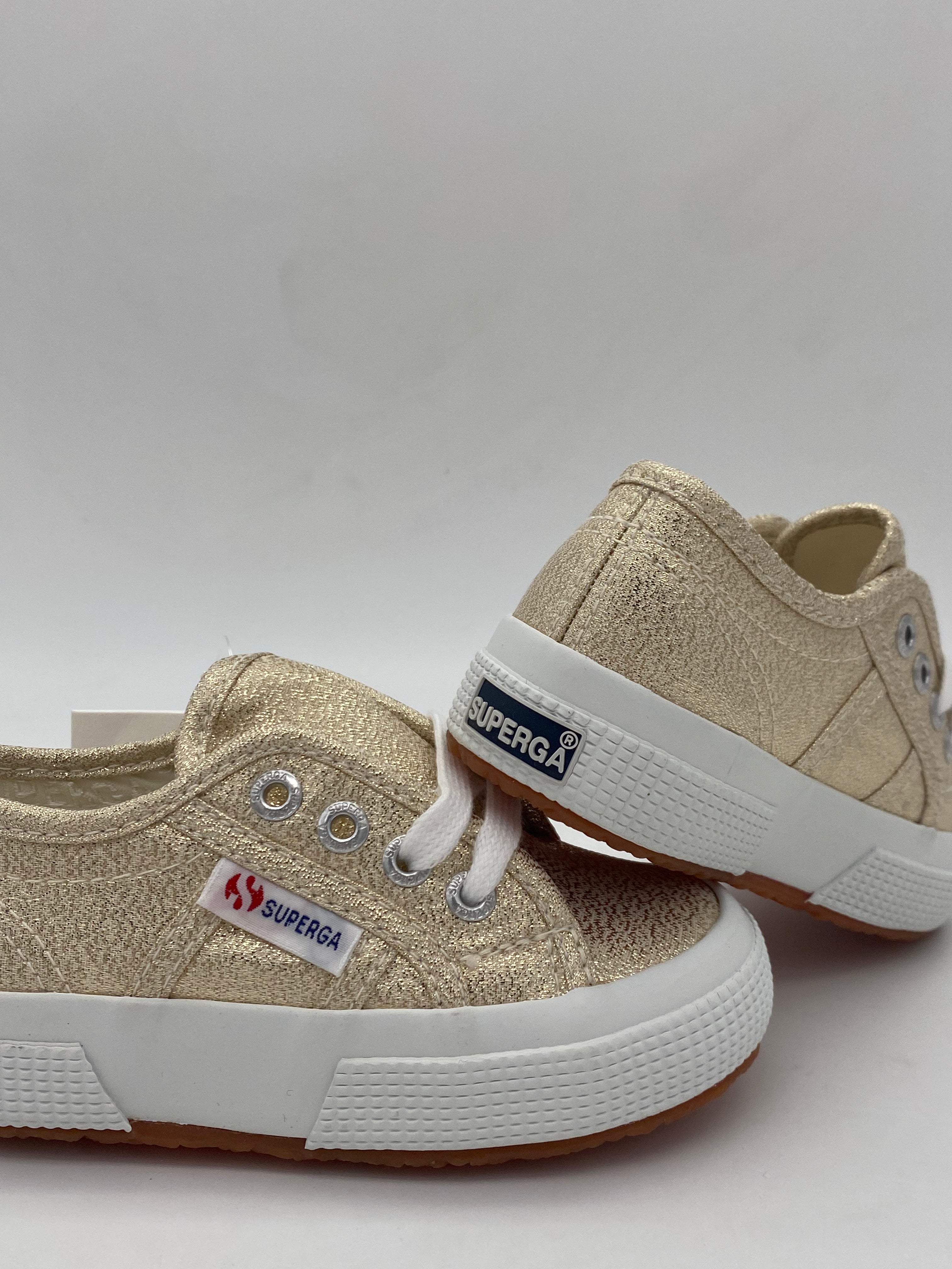 SUPERGA -Sneakers Bassa Glitter  - PRIMI PASSI