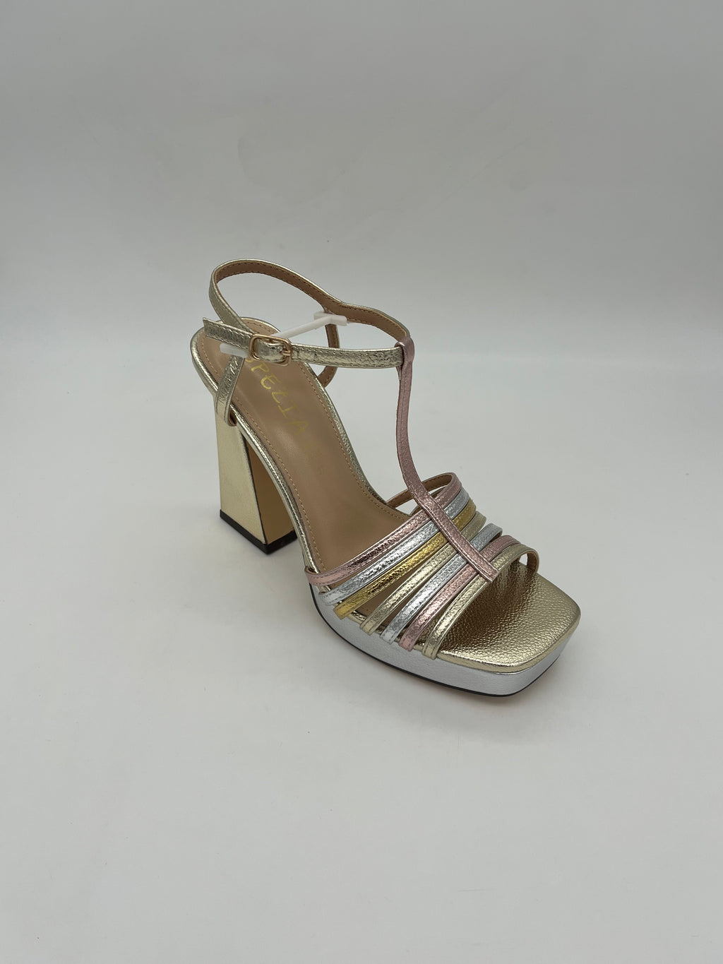 SPEZIAL - Sandalo Multi/Argento/Fucsia art.7665 - Donna