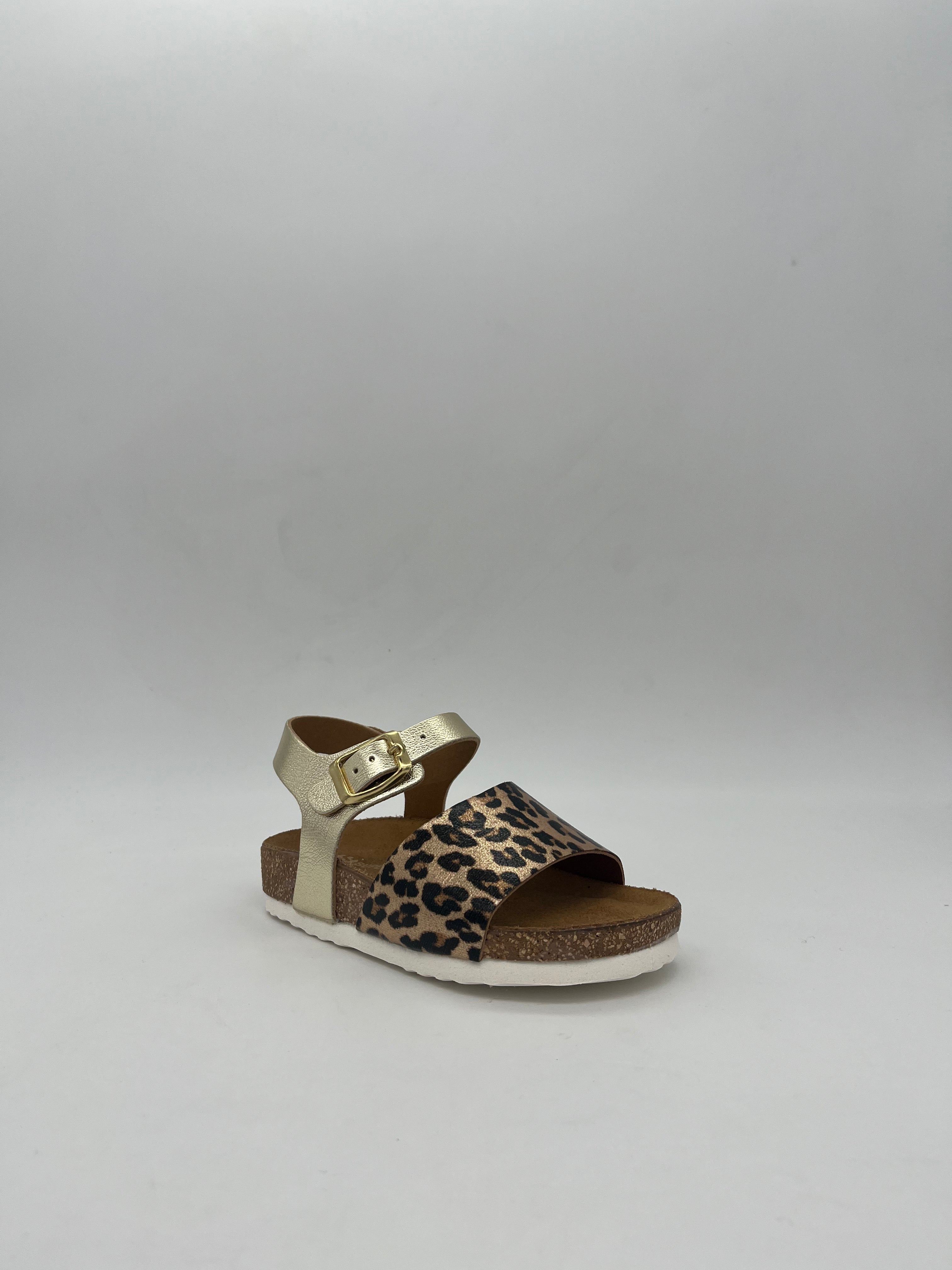 SUPERGA - Sandali Animalier Oro - PRIMI PASSI