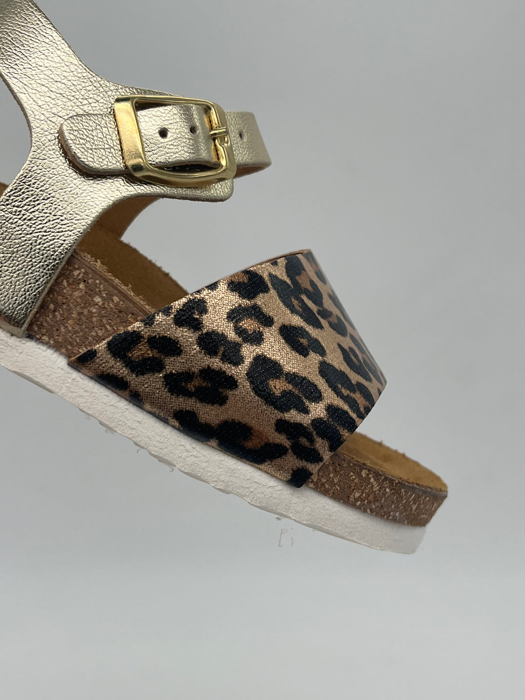 SUPERGA - Sandali Animalier Oro - PRIMI PASSI