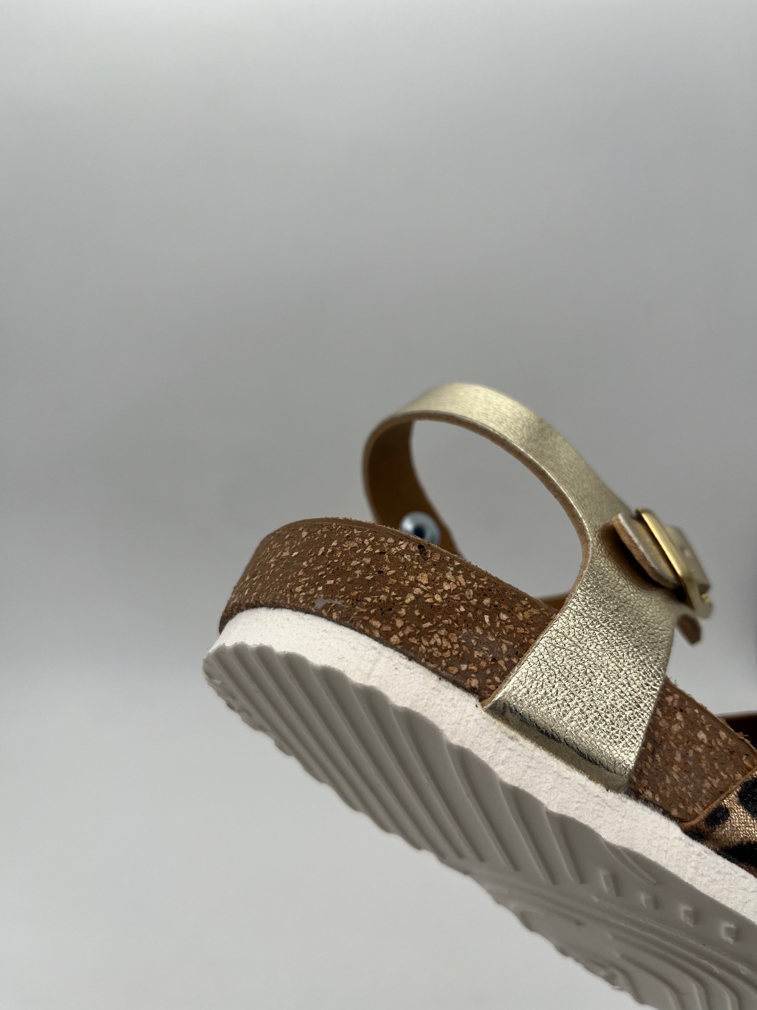 SUPERGA - Sandali Animalier Oro - PRIMI PASSI