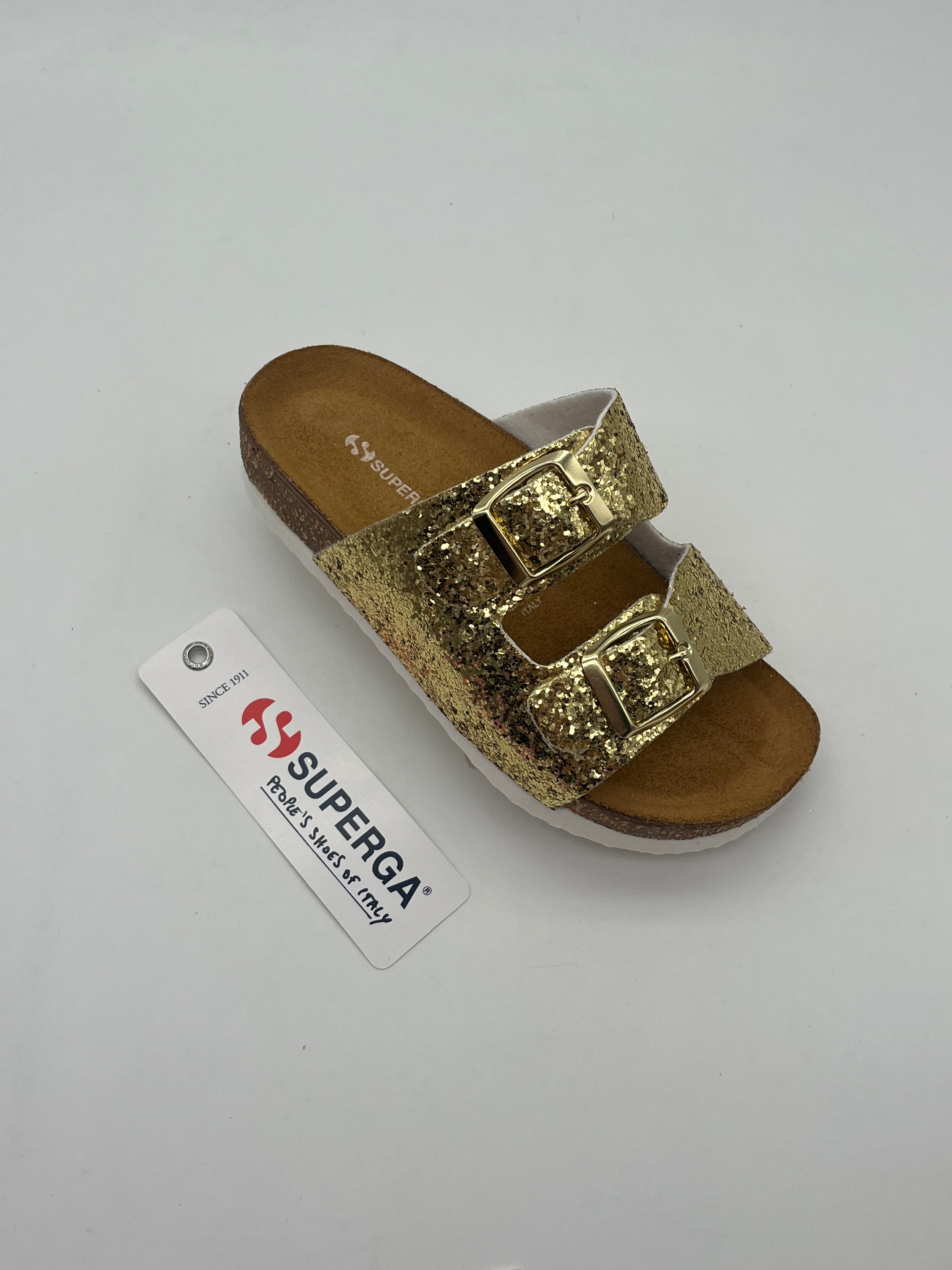 SUPERGA- Sandali con Paillettes - BAM