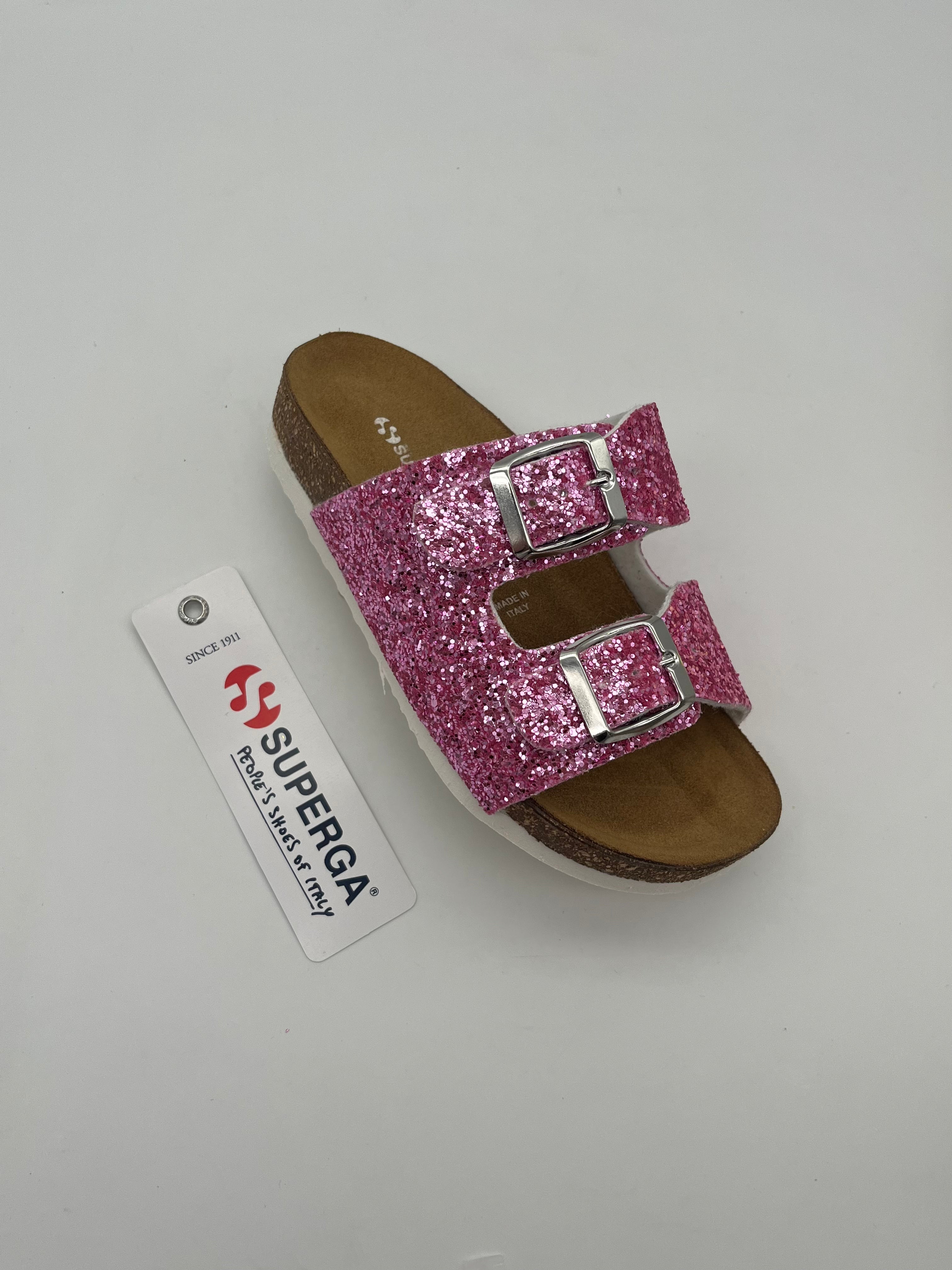 SUPERGA- Sandali con Paillettes - BAM