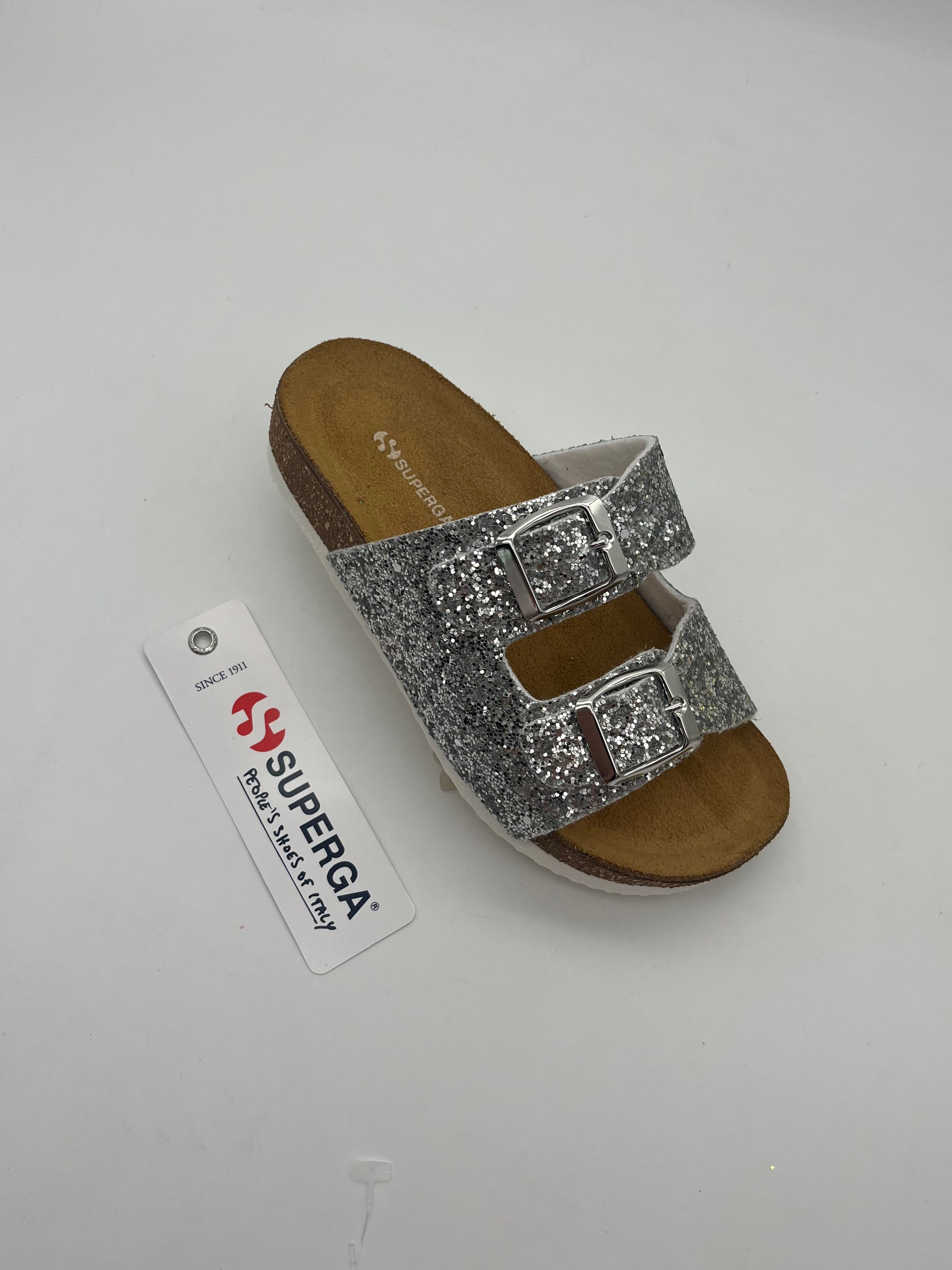 SUPERGA- Sandali con Paillettes - BAM