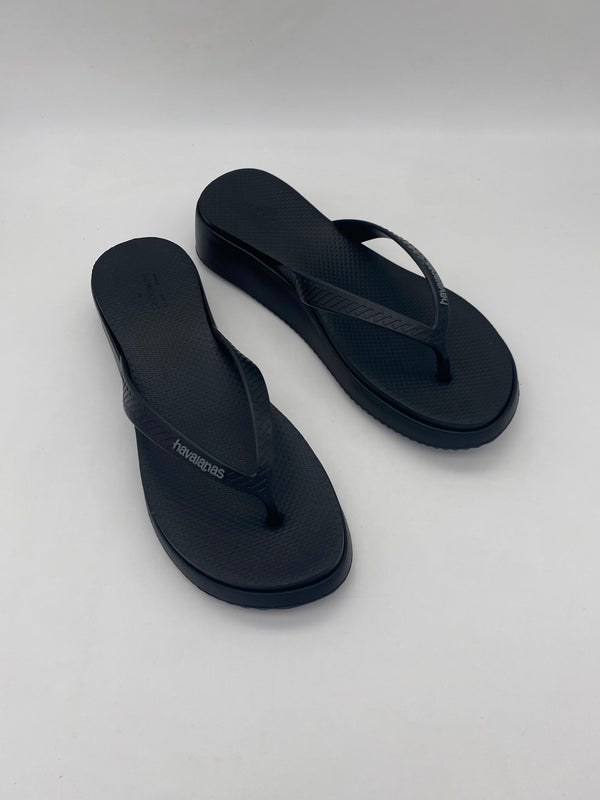 HAVAIANAS - Infradito Platform Nero - Donna