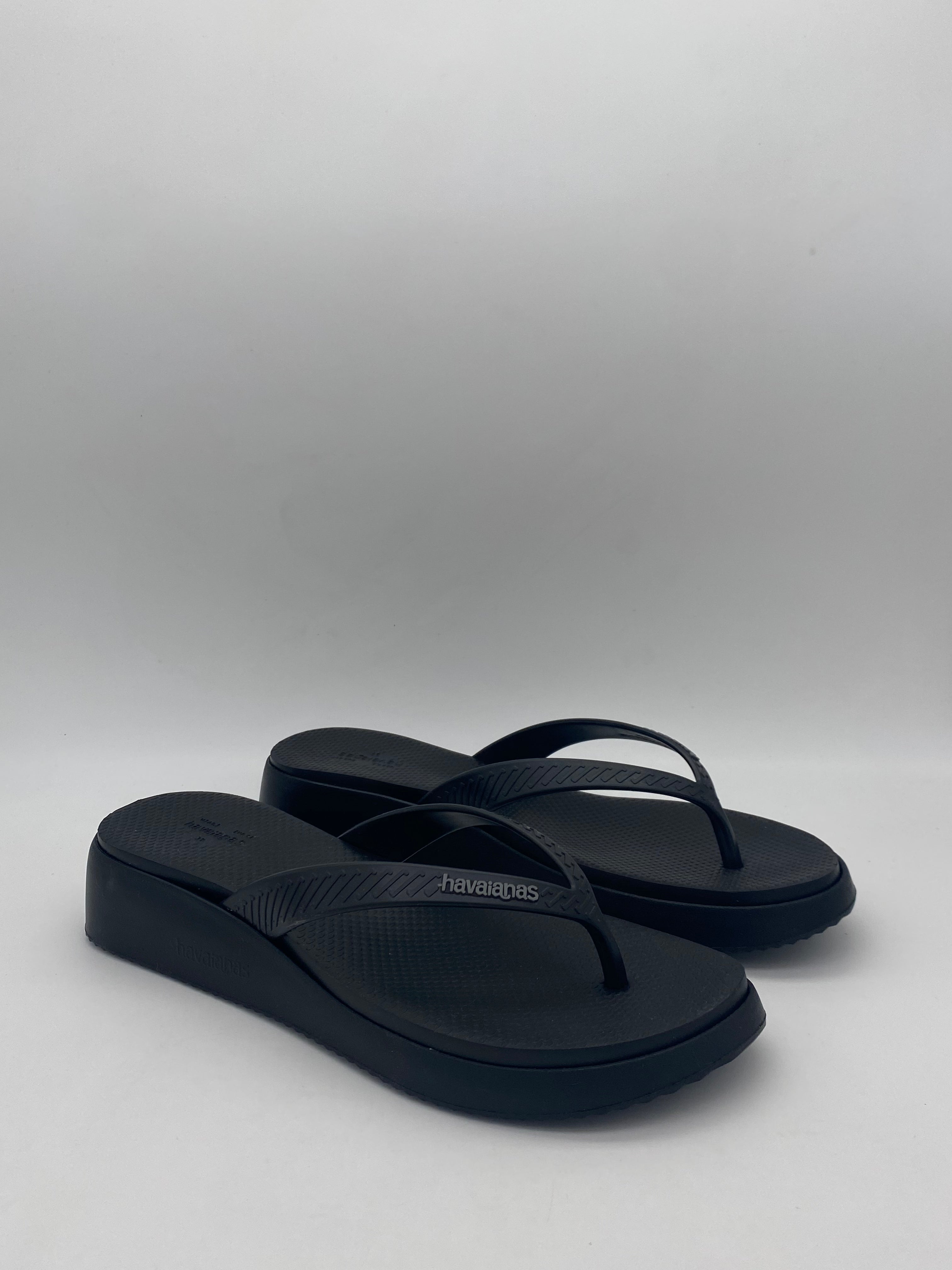 HAVAIANAS - Infradito Platform Nero - Donna