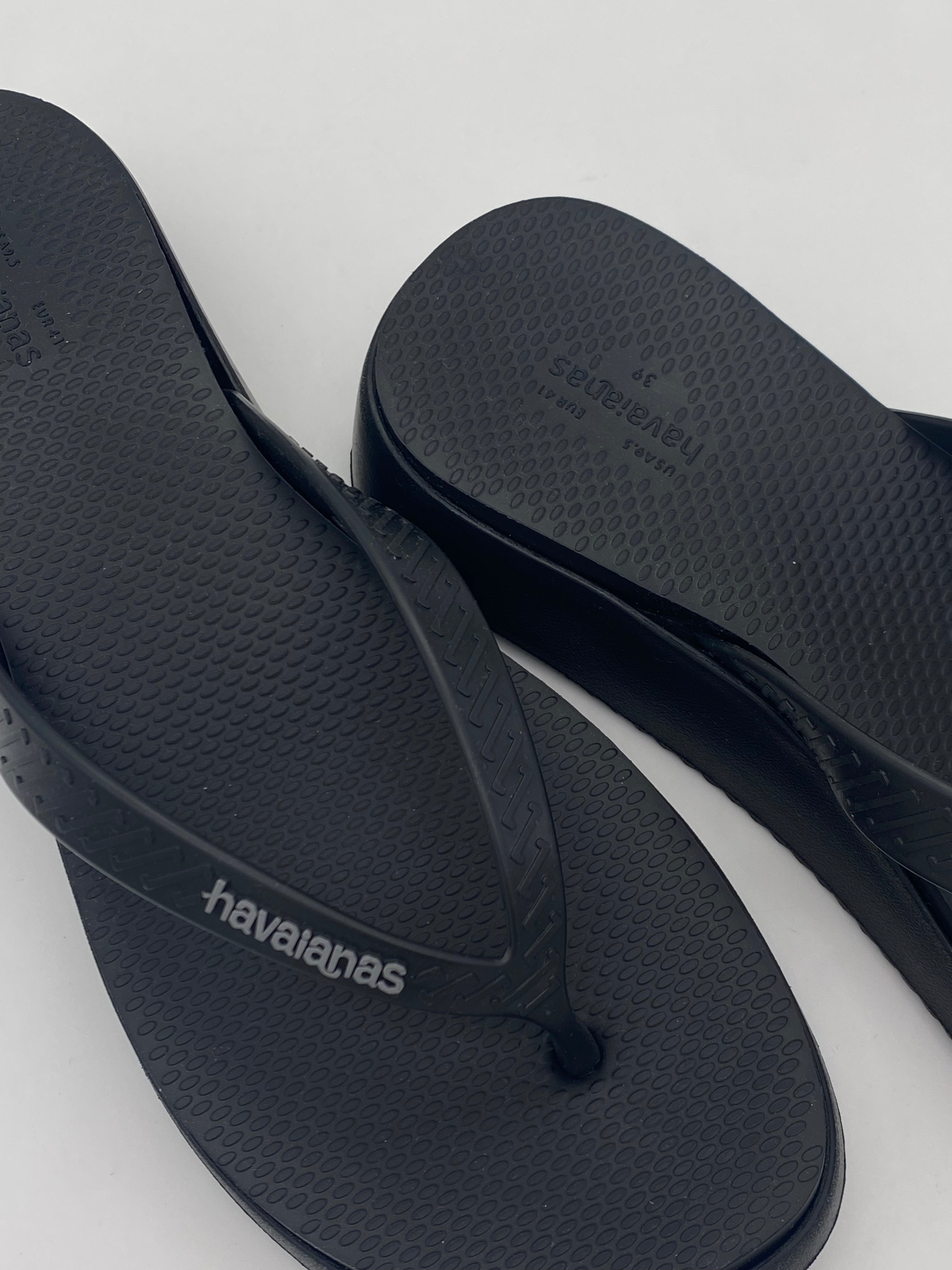HAVAIANAS - Infradito Platform Nero - Donna