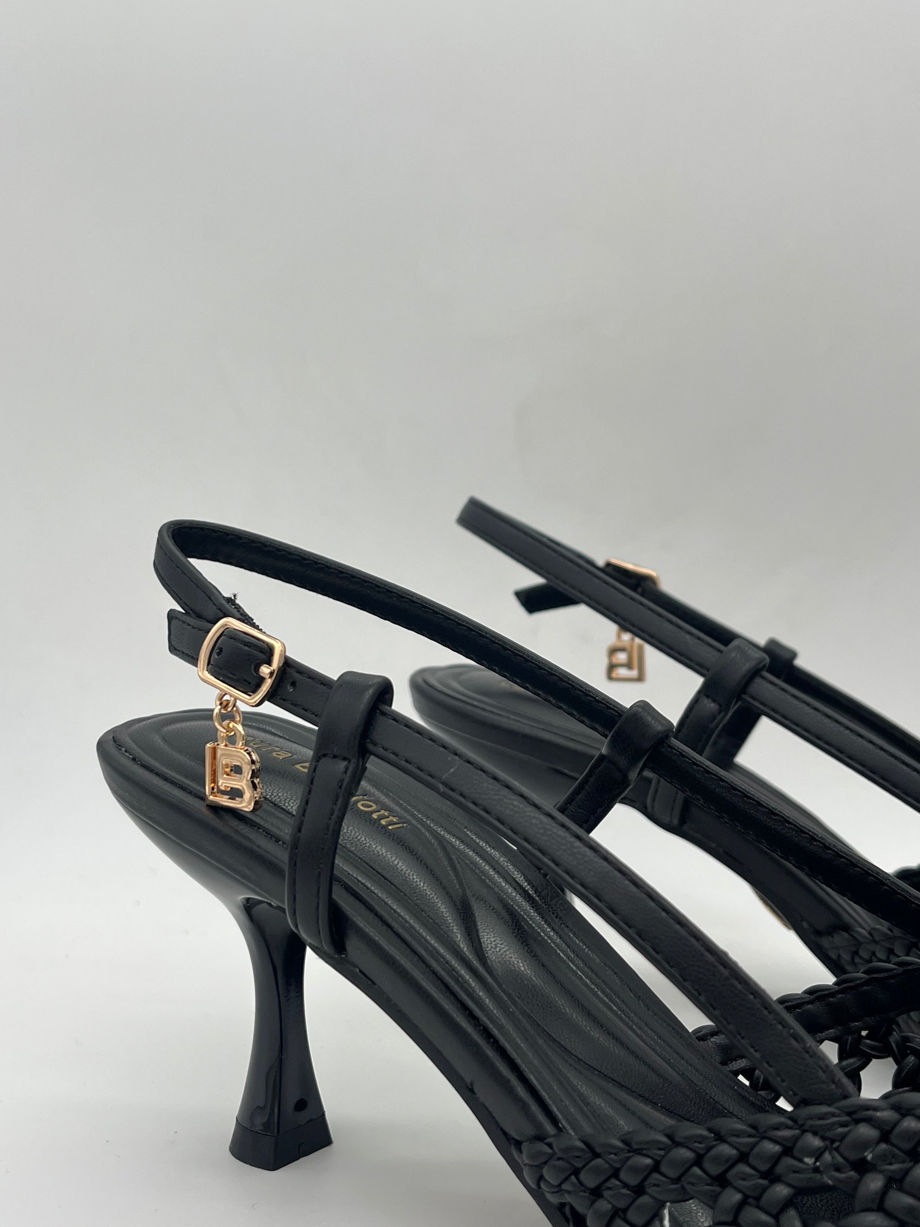 Laura Biagiotti - Decoltè in pelle Nera