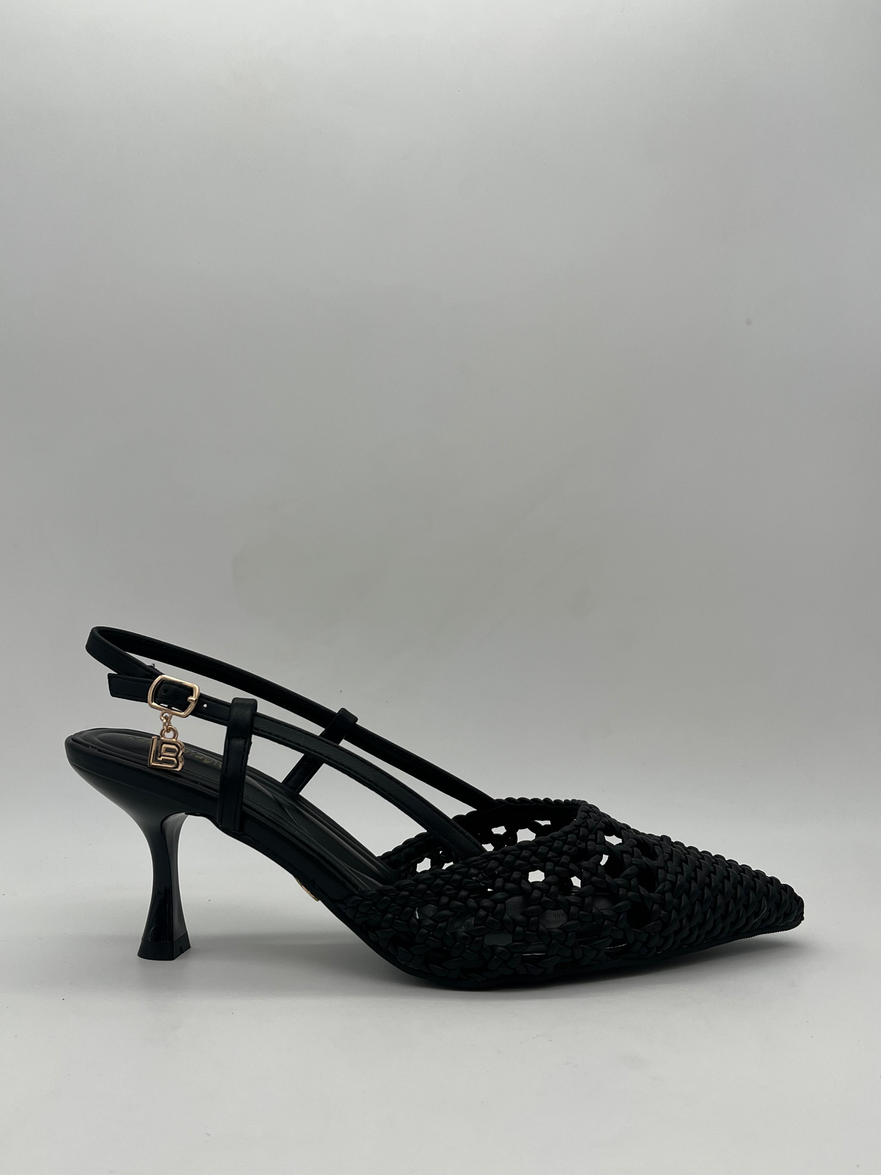 Laura Biagiotti - Decoltè in pelle Nera