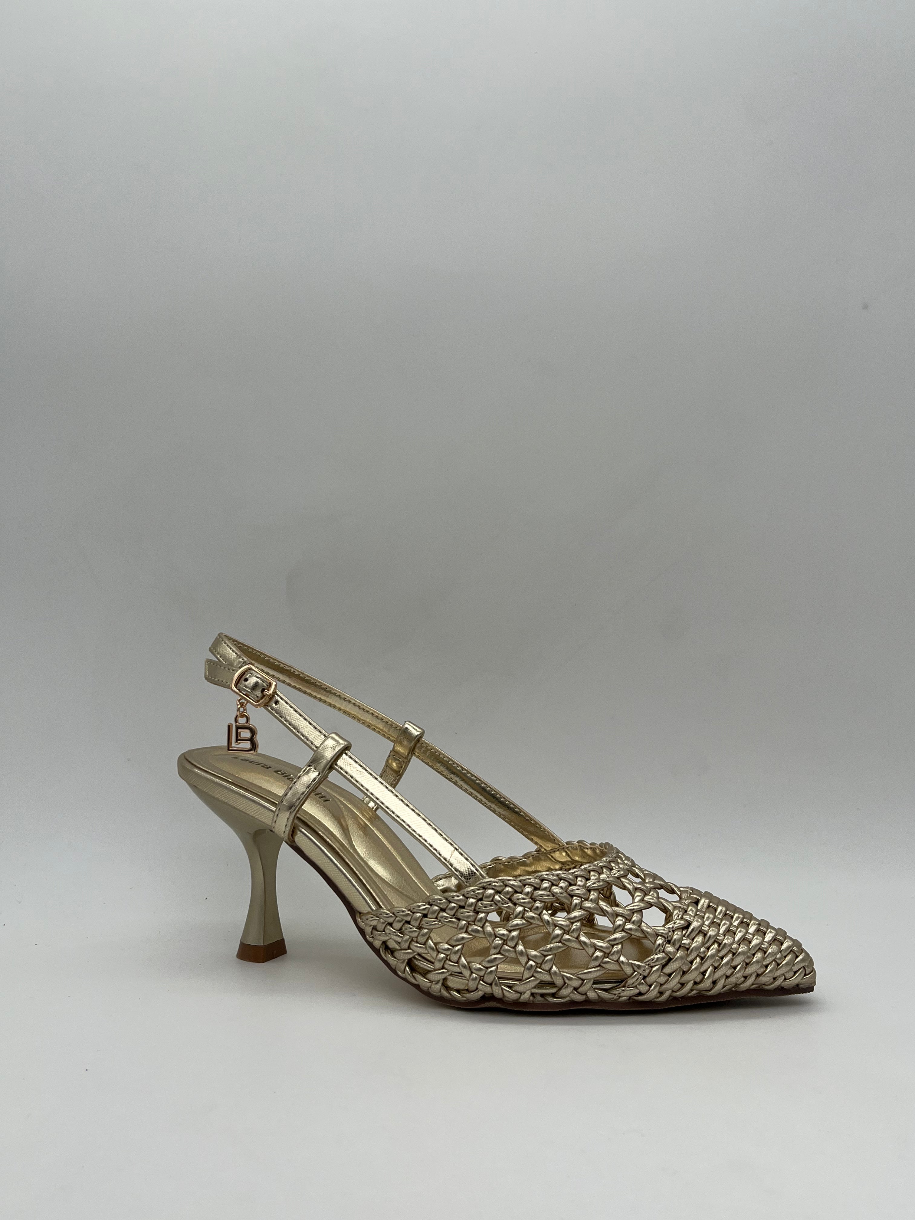 Laura Biagiotti - Decoltè in pelle Nera