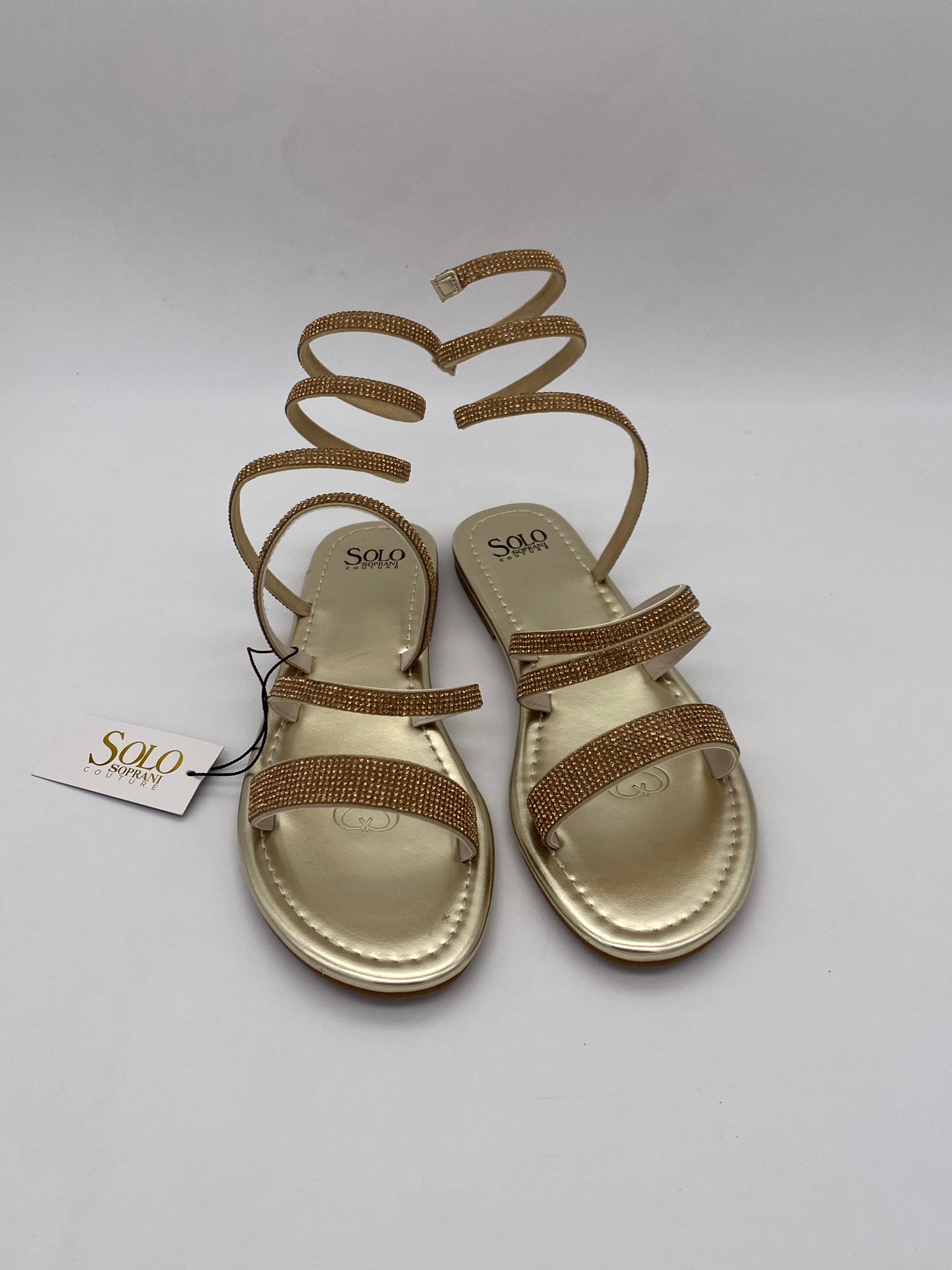 SOLO SOPRANI CONTURE - Sandali Serpentine Strass