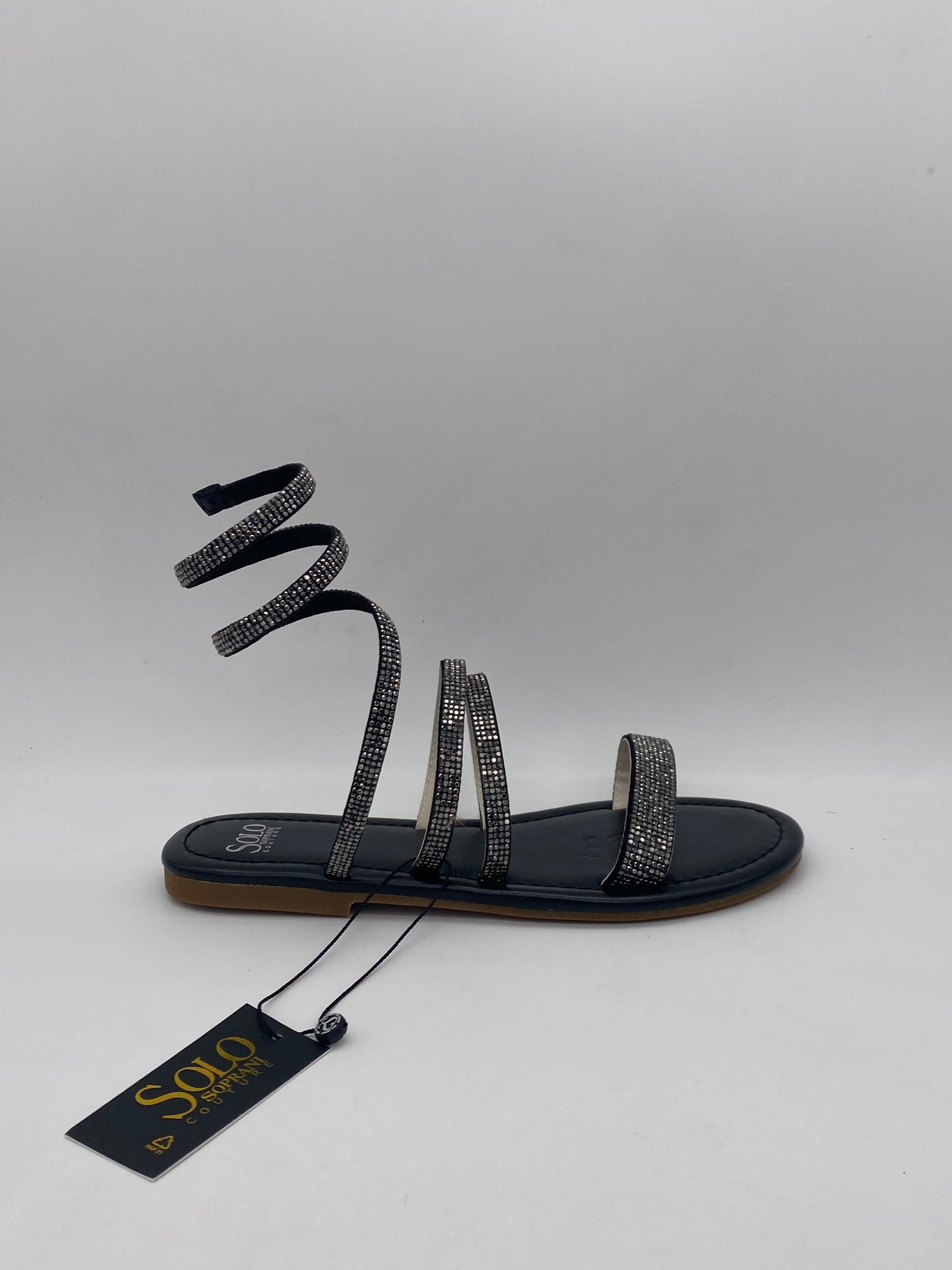 SOLO SOPRANI CONTURE - Sandali Serpentine Strass