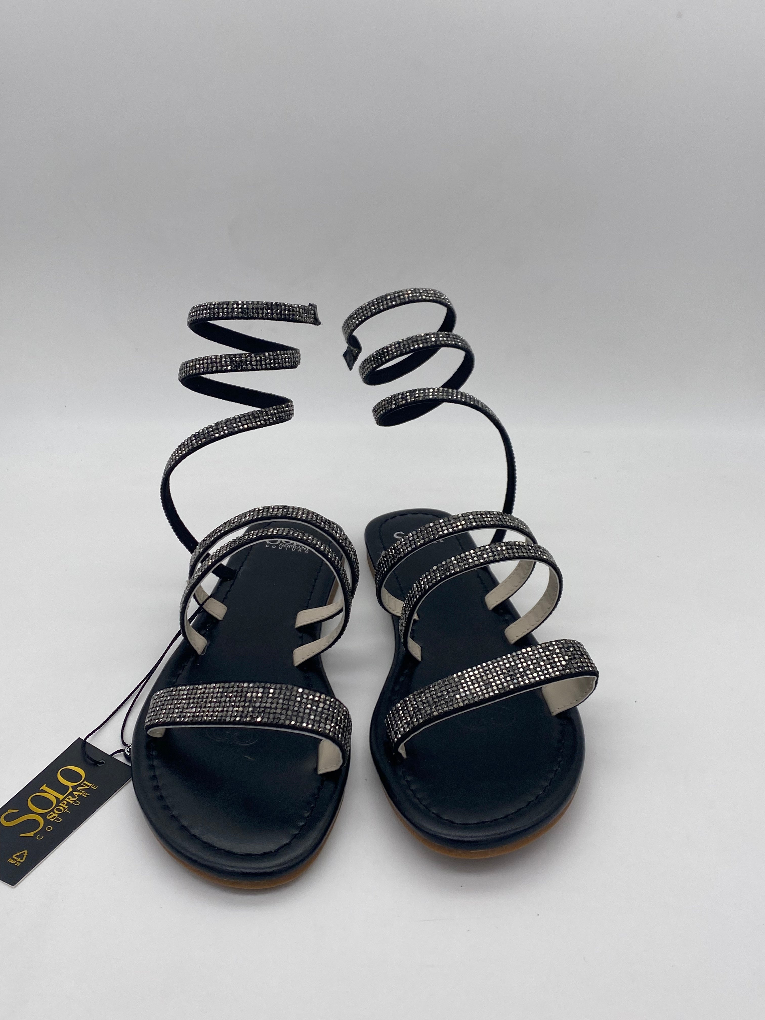 SOLO SOPRANI CONTURE - Sandali Serpentine Strass