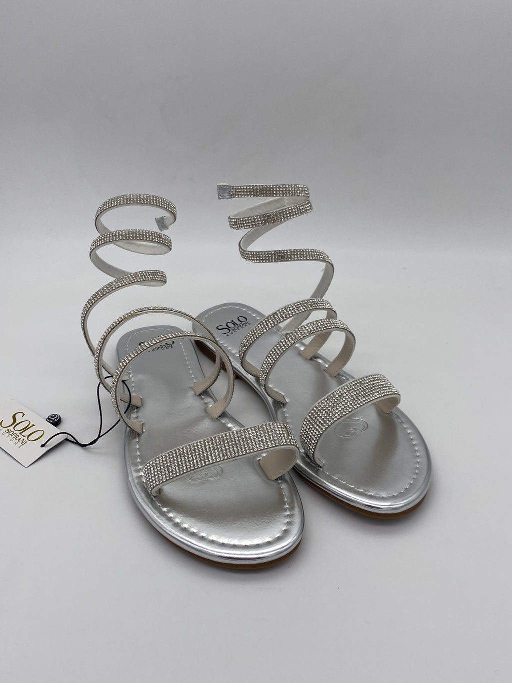 SOLO SOPRANI CONTURE - Sandali Serpentine Strass