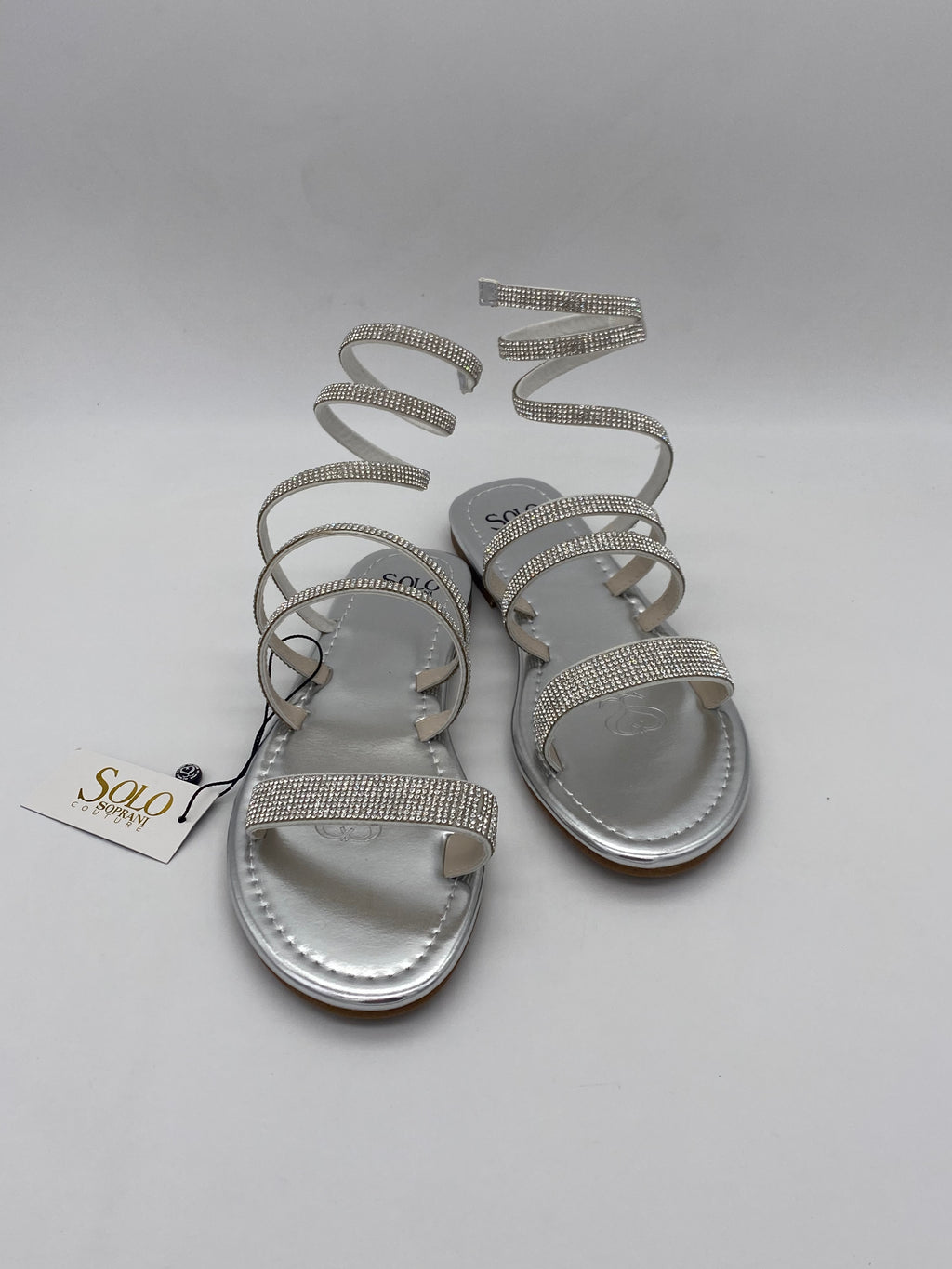 SOLO SOPRANI CONTURE - Sandali Serpentine Strass