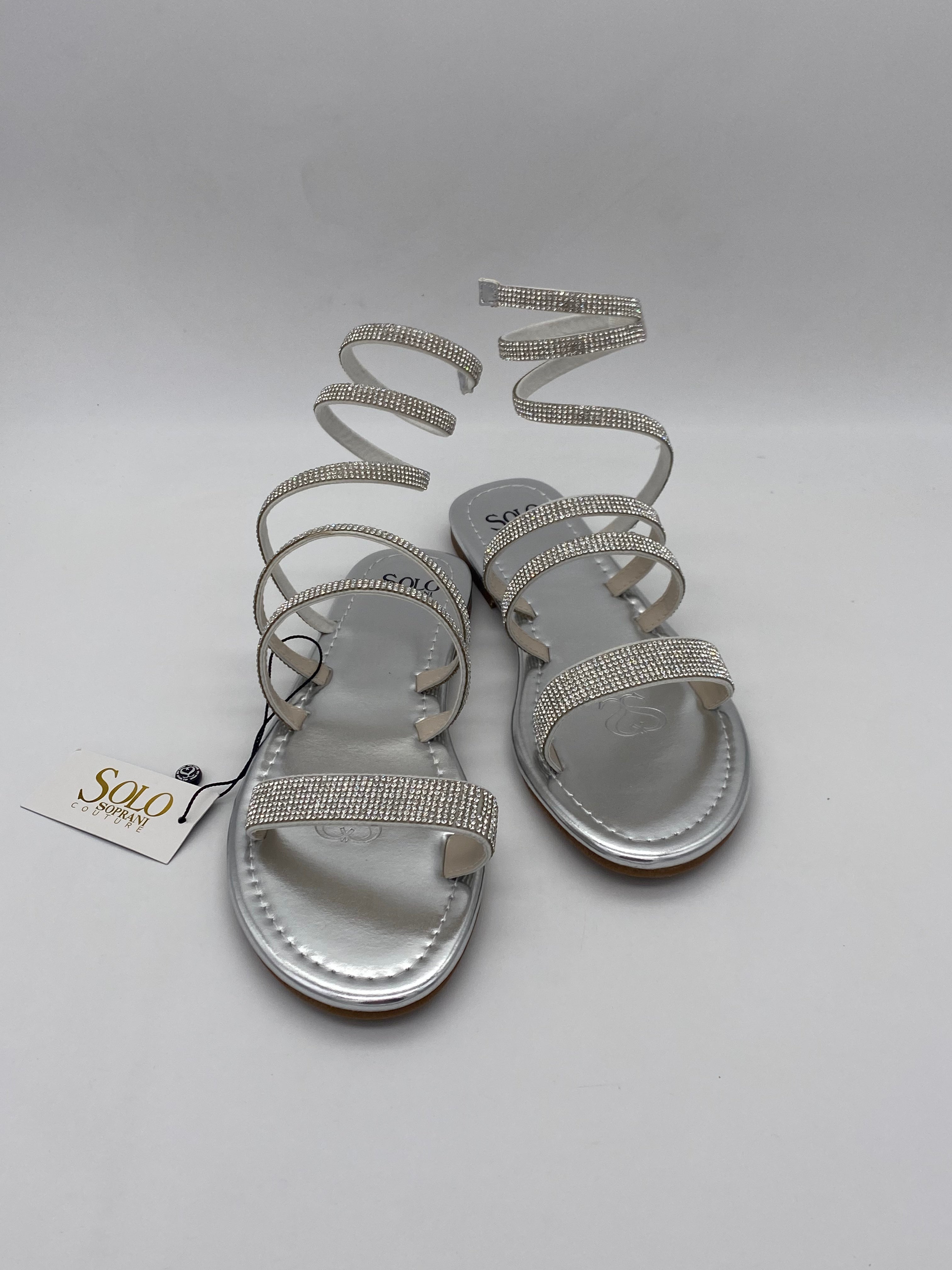 SOLO SOPRANI CONTURE - Sandali Serpentine Strass