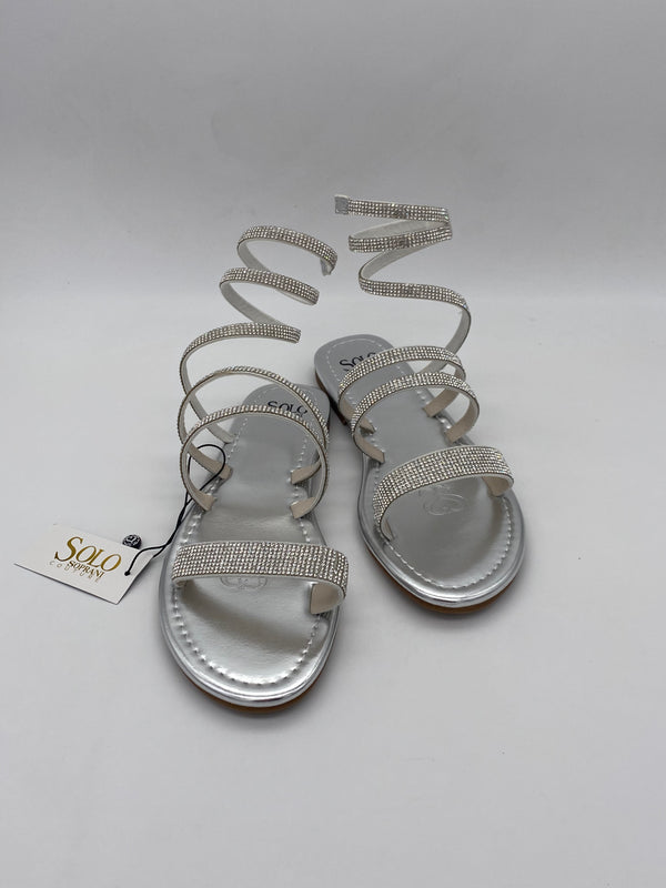 SOLO SOPRANI CONTURE - Sandali Glitter Bassi