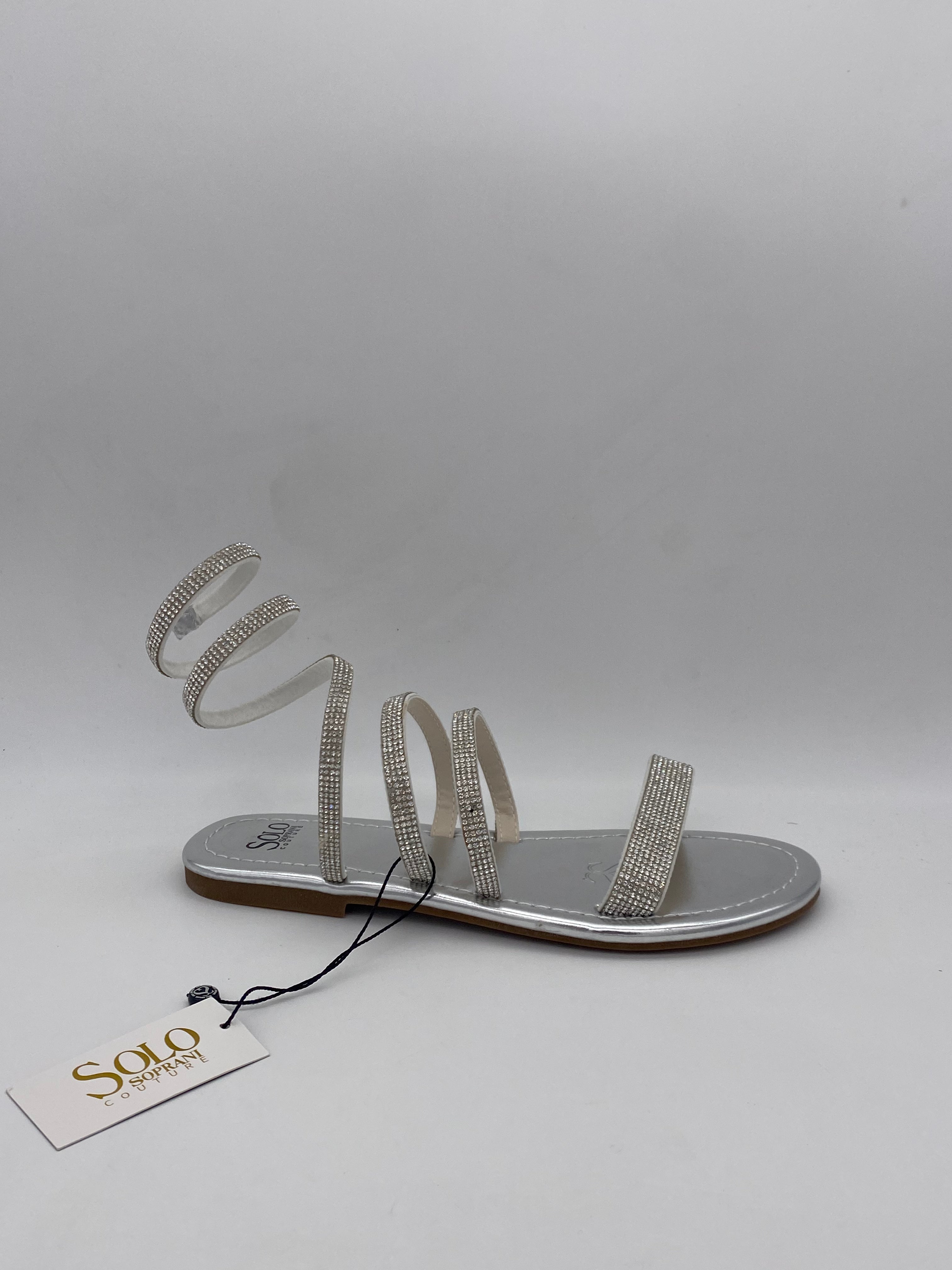SOLO SOPRANI CONTURE - Sandali Serpentine Strass