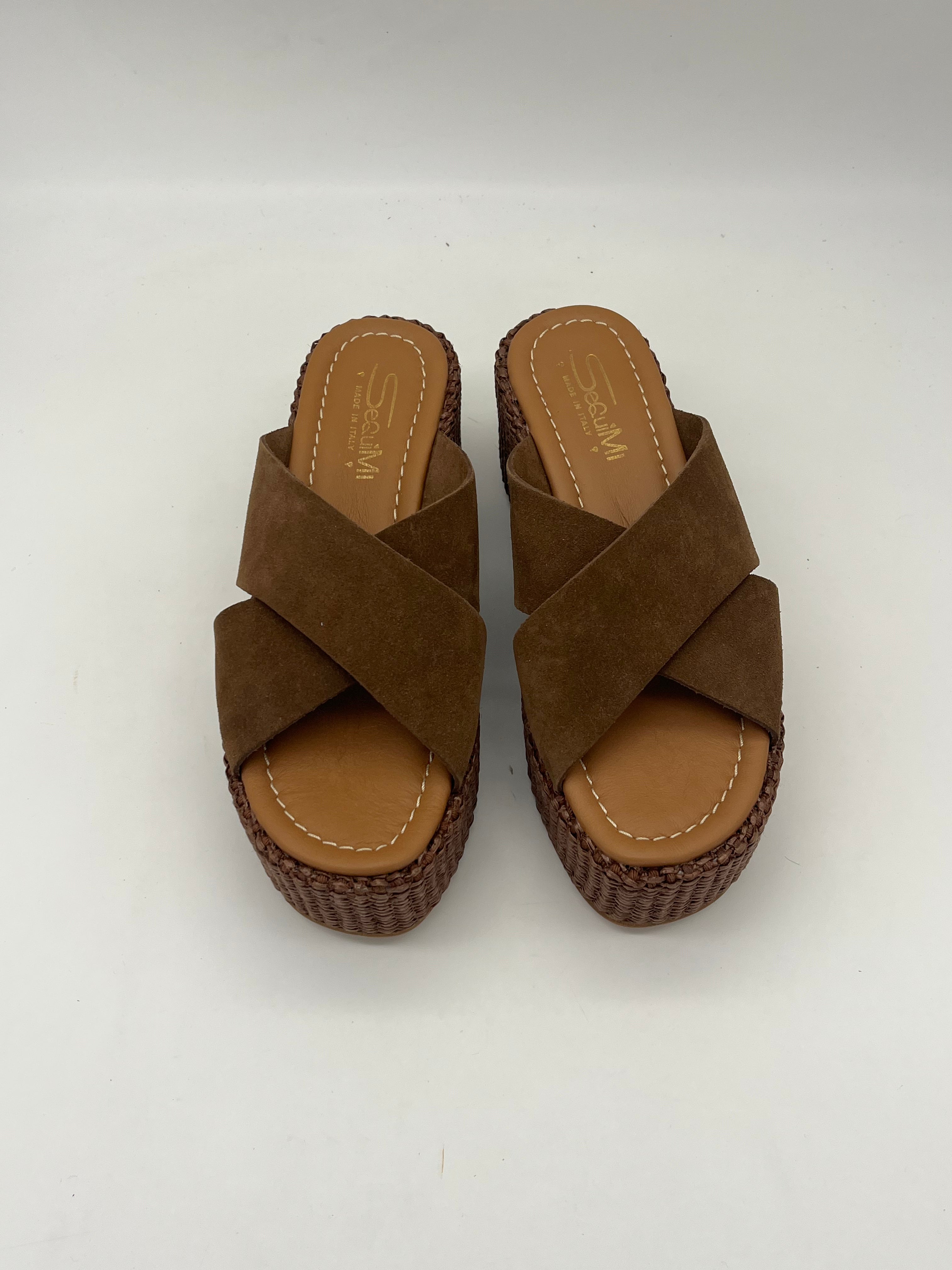DONNA TOSCANA - Sandalo Suede  - Donna