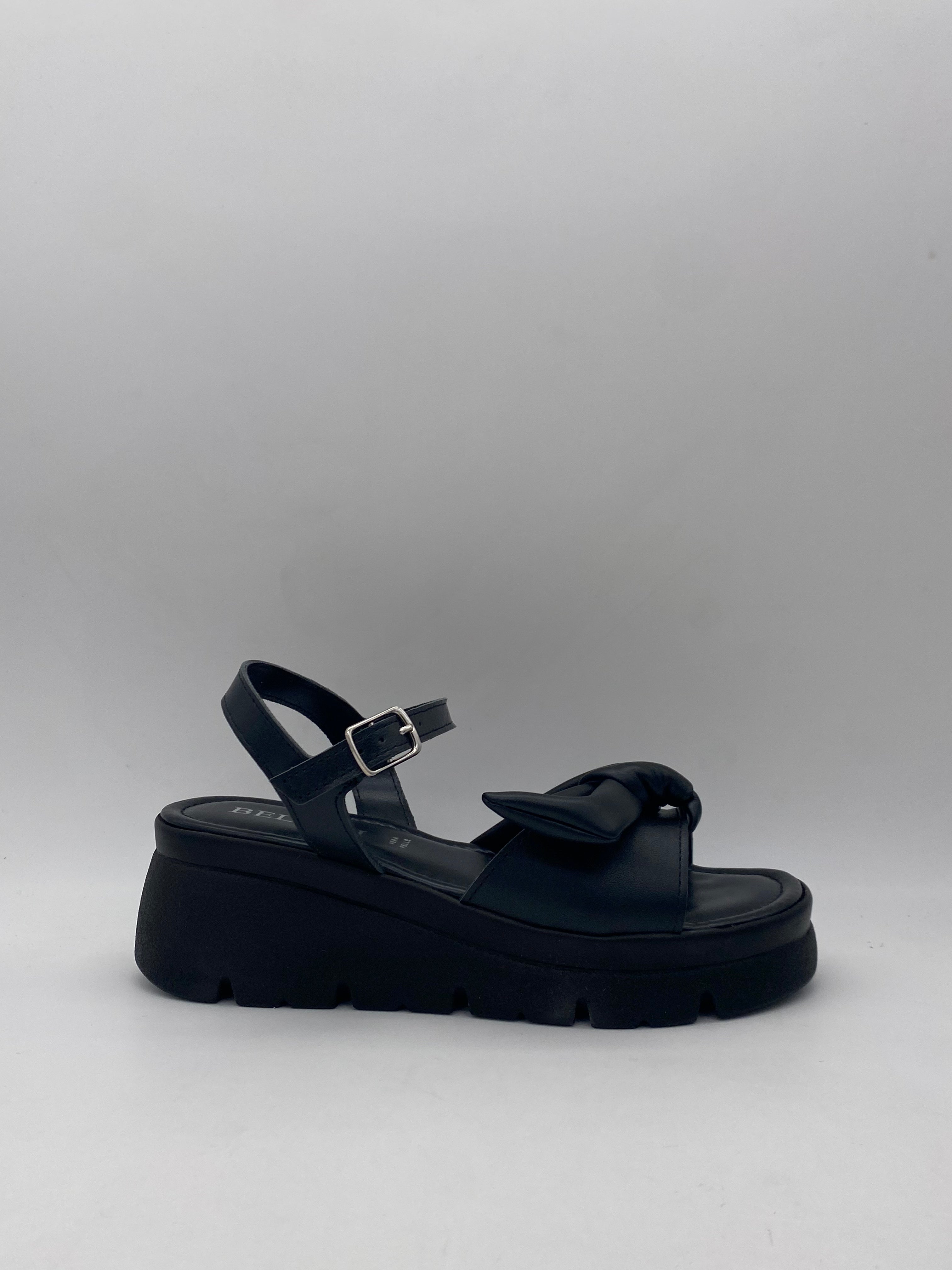BELLINI - Sandali fiocco con zeppa - Donna