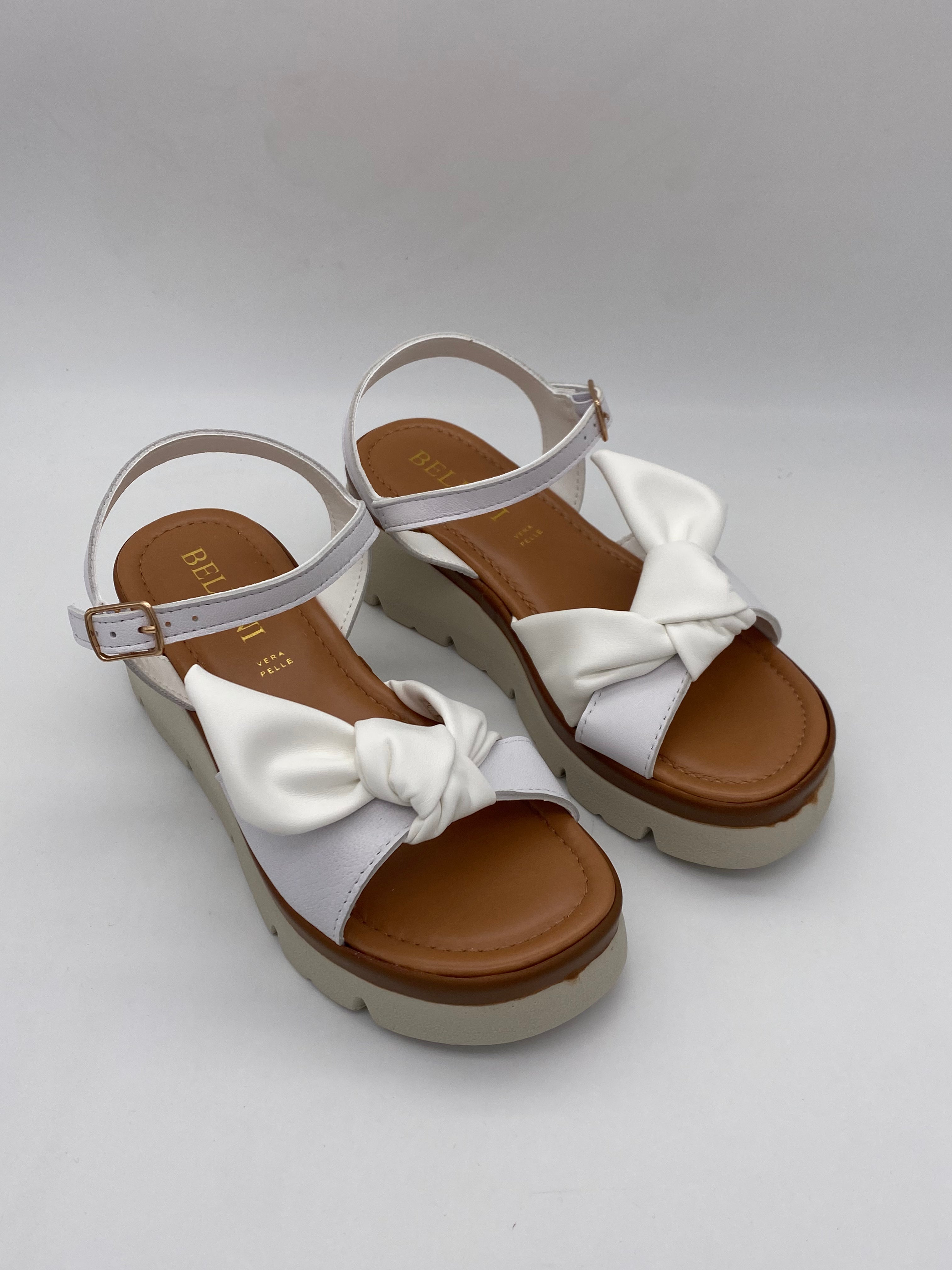 BELLINI - Sandali fiocco con zeppa - Donna