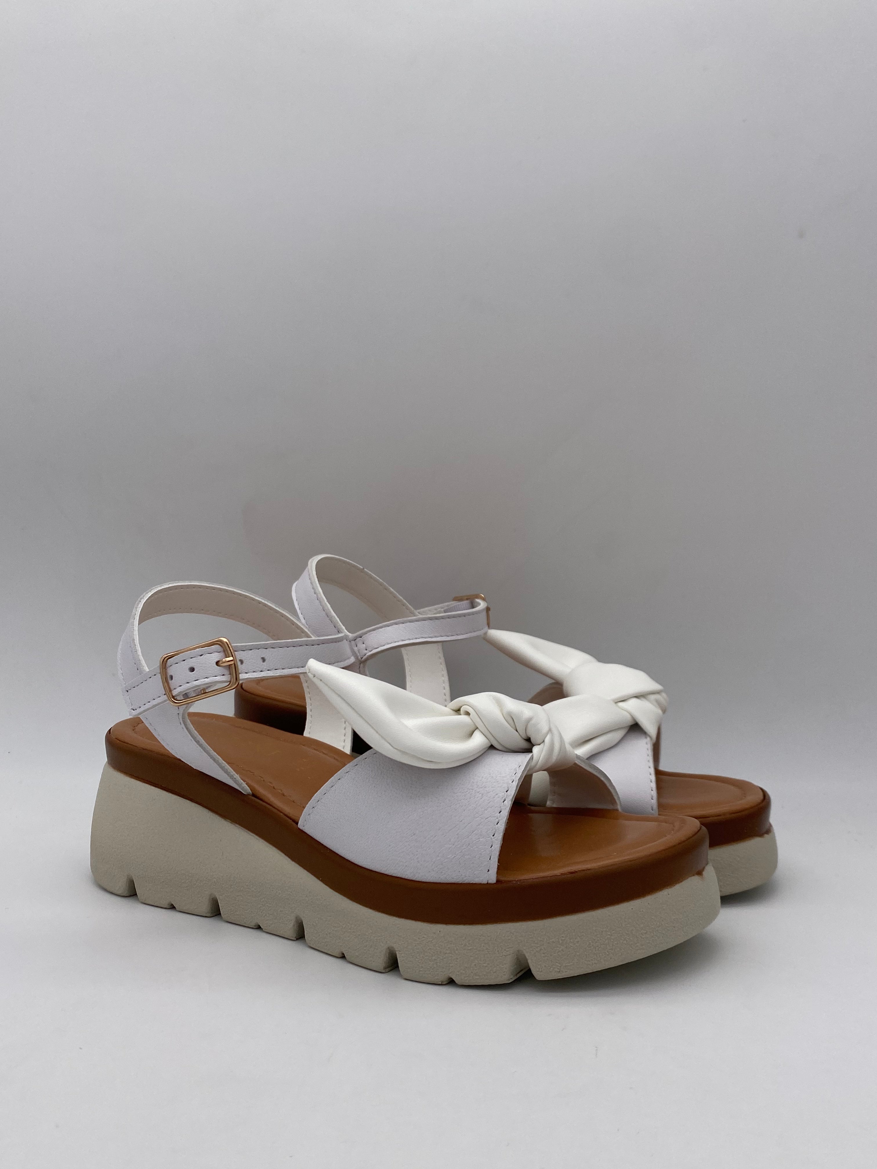 BELLINI - Sandali fiocco con zeppa - Donna