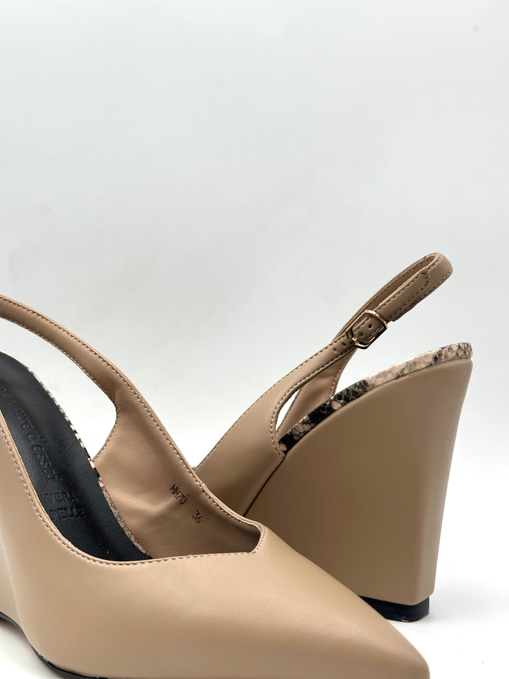 Manufacture D'essai - Slingback in pelle - MM70