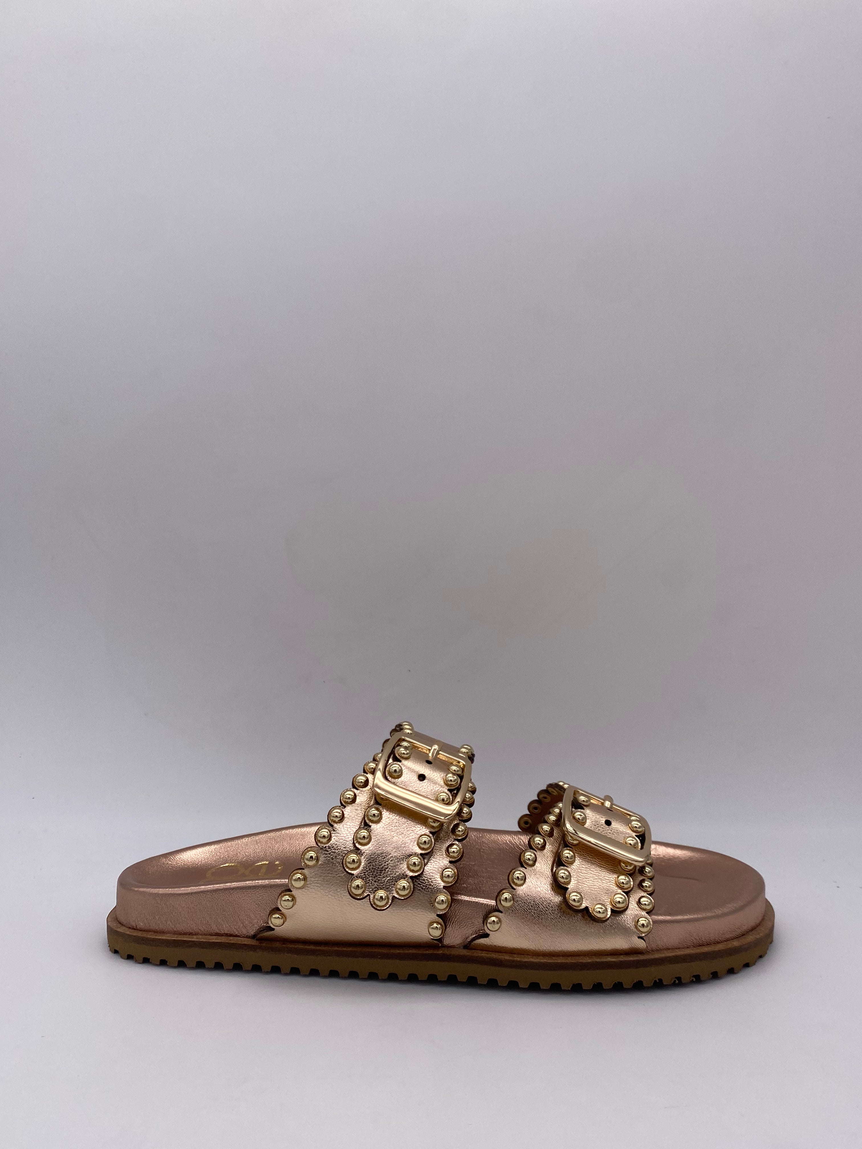 St. MODE - Sandali Laminati Rosa Gold - Donna