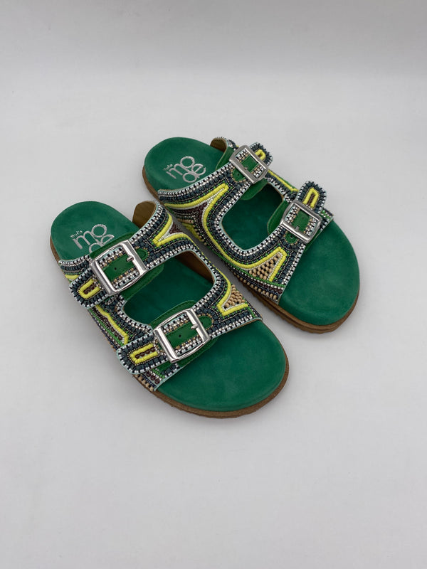St. MODA - Sandali Verde Gioiello - Donna