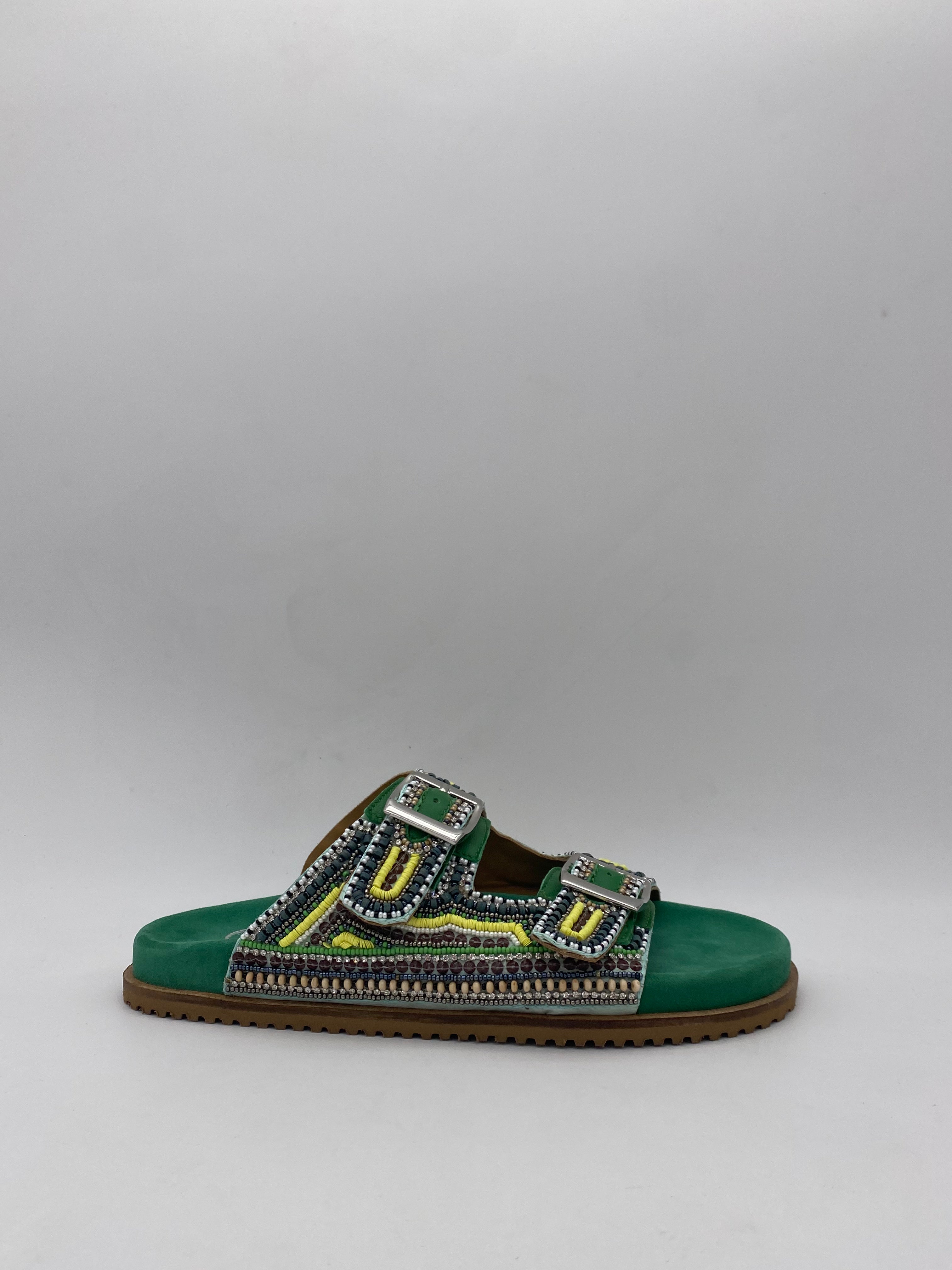 St. MODA - Sandali Verde Gioiello - Donna