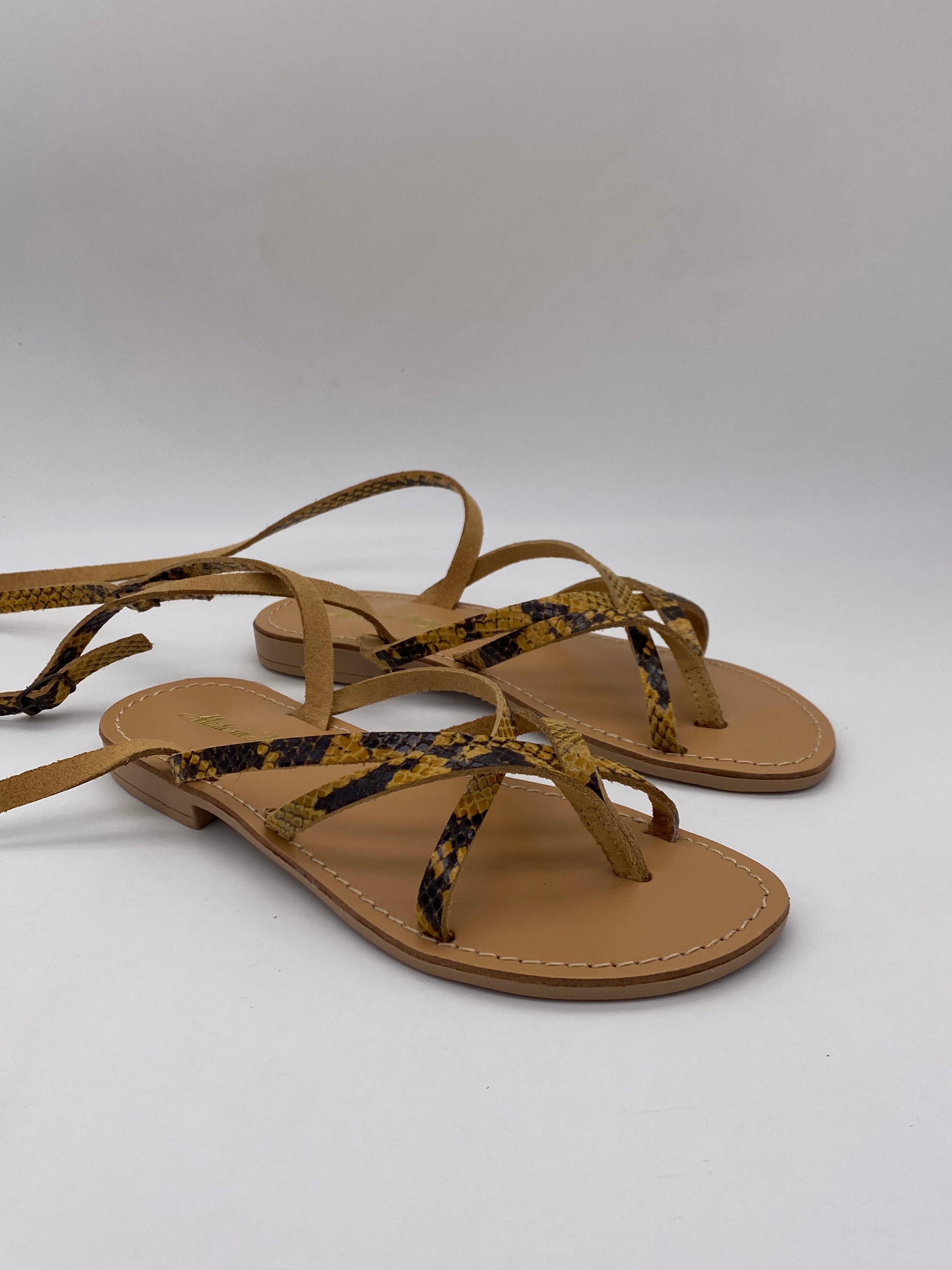 PONTE VECCHIO - Sandali in Pelle B/N - Donna