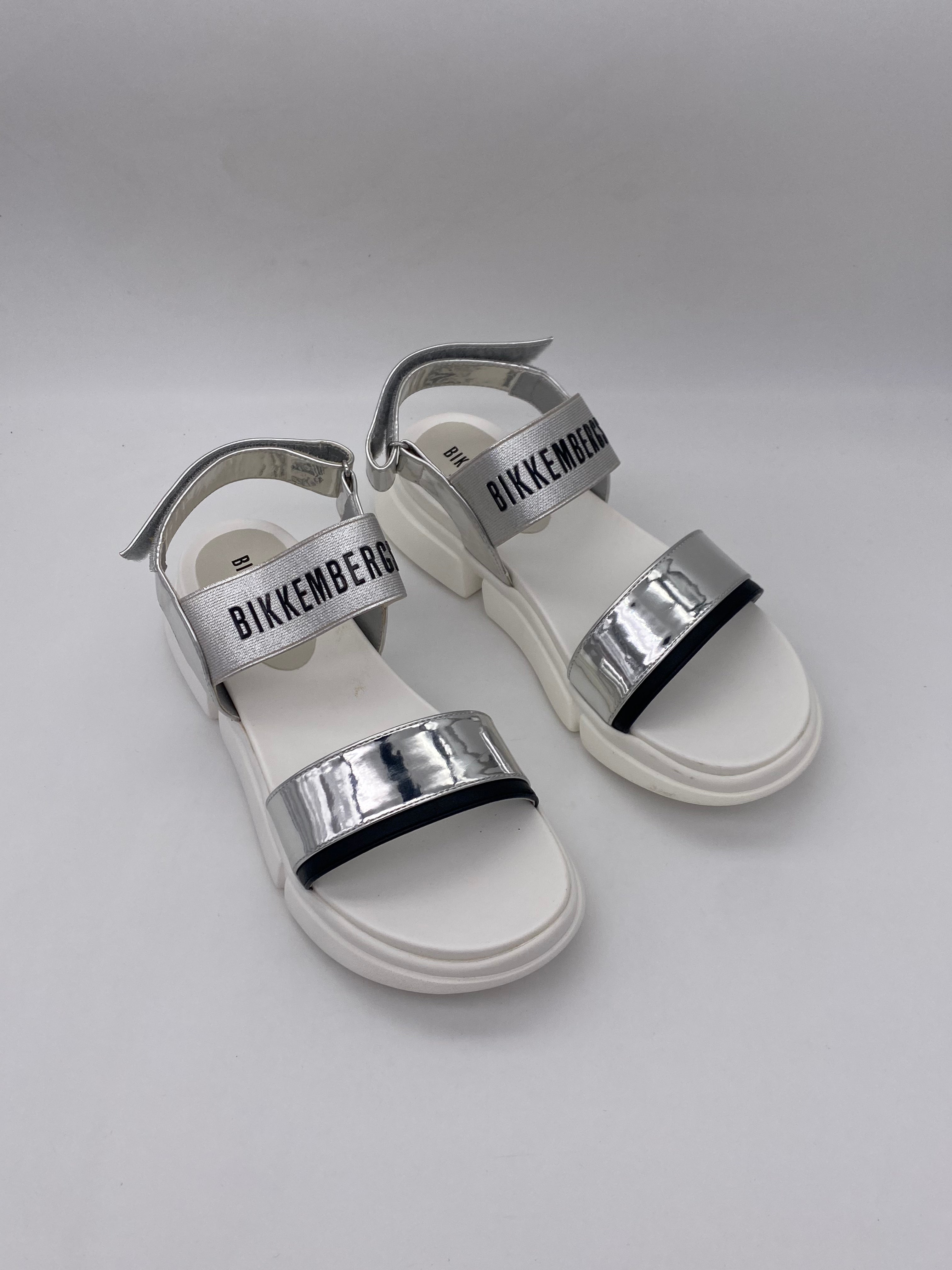 BIKKEMBERGS - Sandali Argento Bambino - K3A2