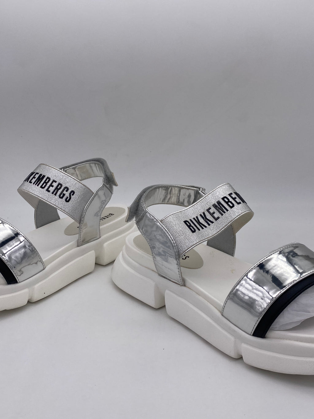 BIKKEMBERGS - Sandali Argento Bambino - K3A2