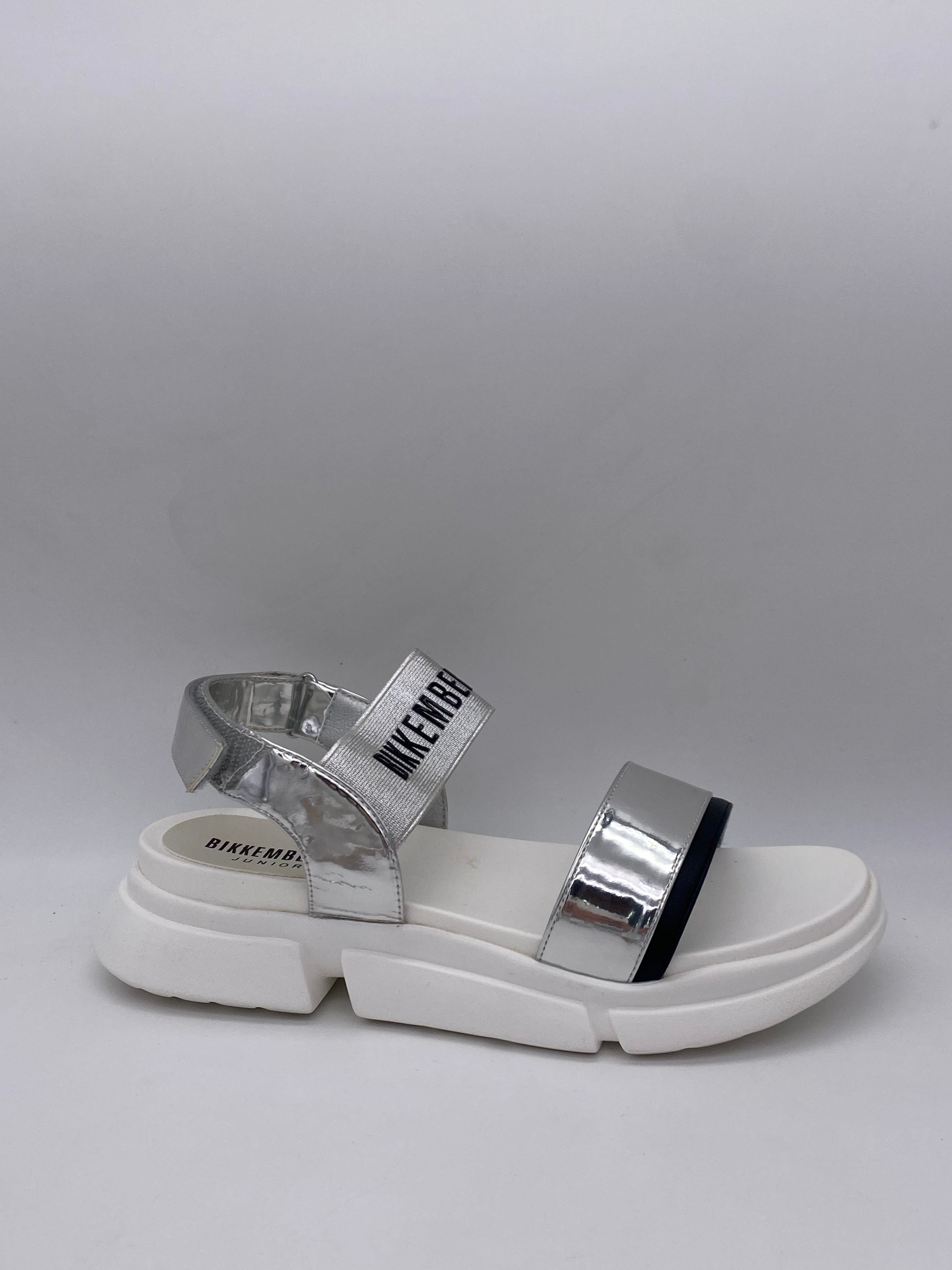 BIKKEMBERGS - Sandali Argento Bambino - K3A2